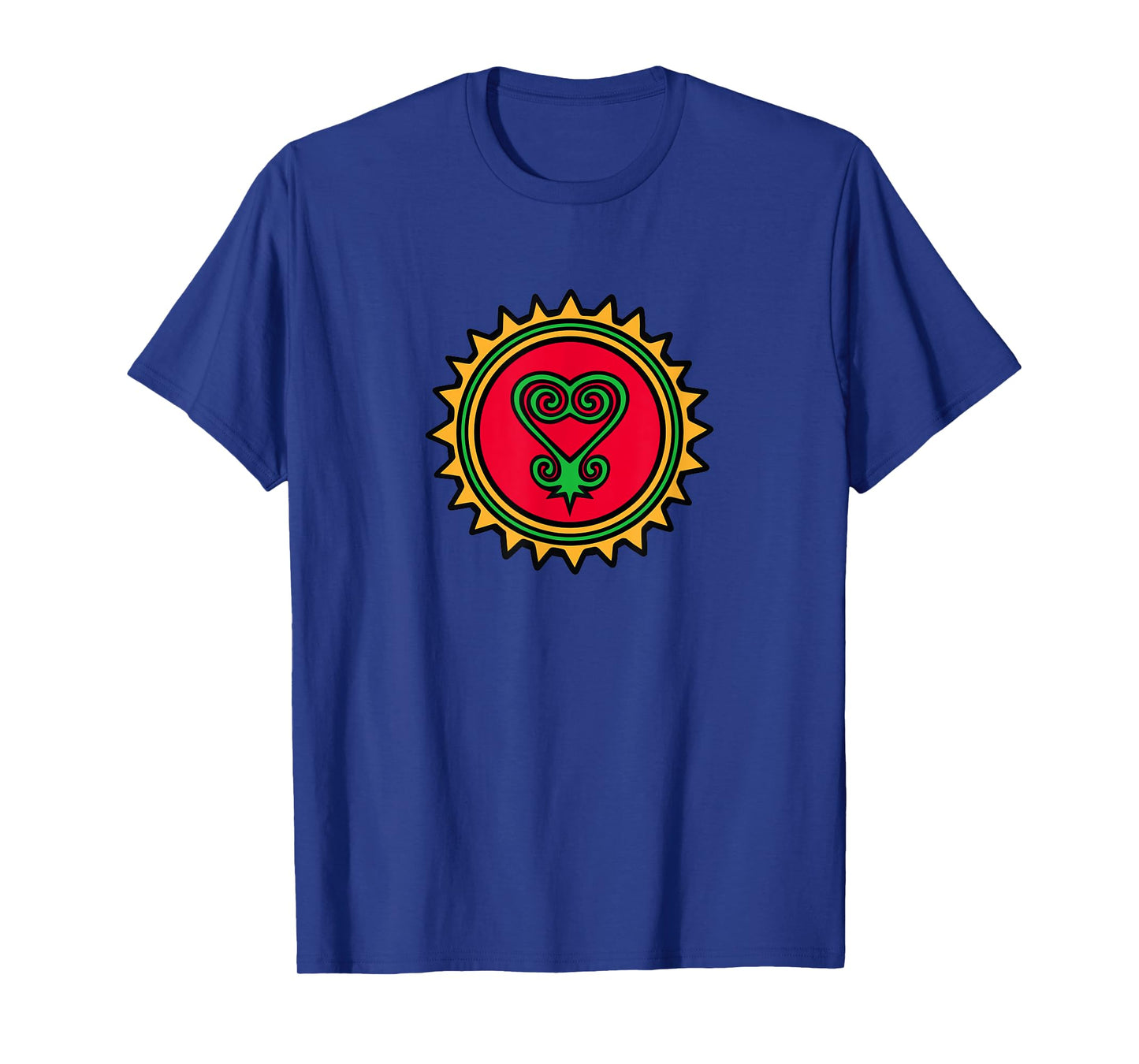 Sankofa Heart Adinkra Symbol T-Shirt