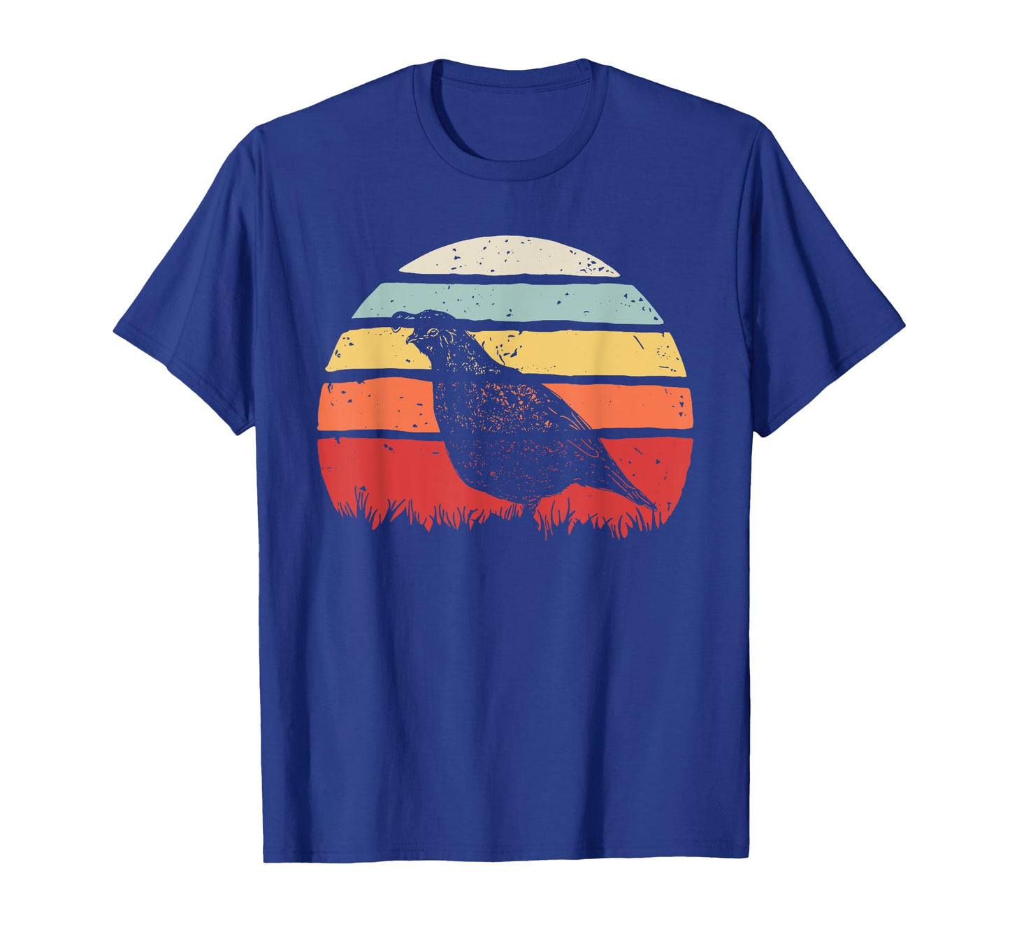 Vintage Retro Quail Bird T-Shirt