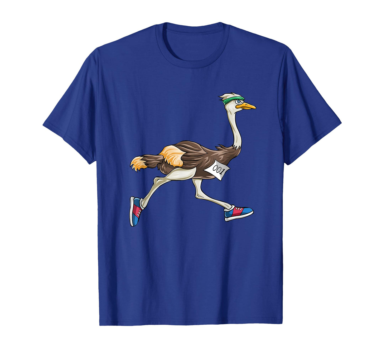 Ostrich Bird Running Marathon T Shirt Gift Women Men Kids T-Shirt