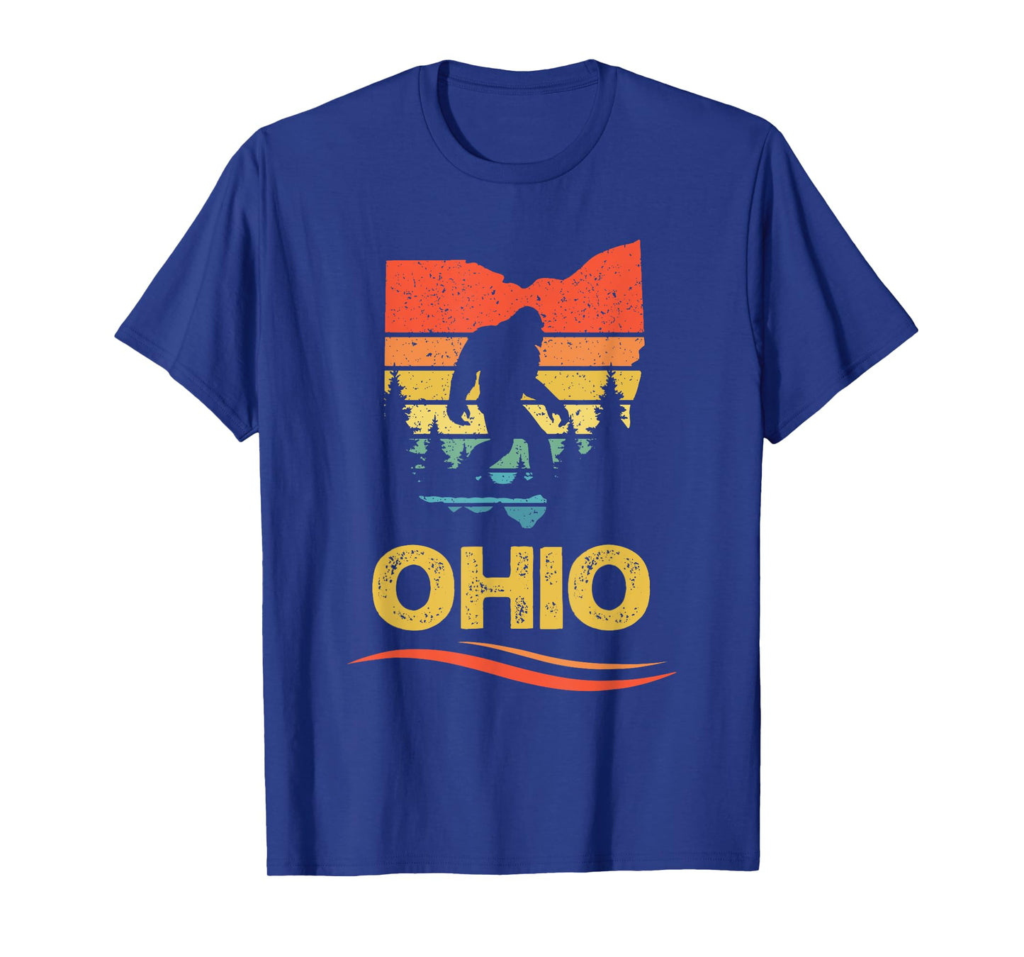 Ohio with a Bigfoot or a Sasquatch T-Shirt