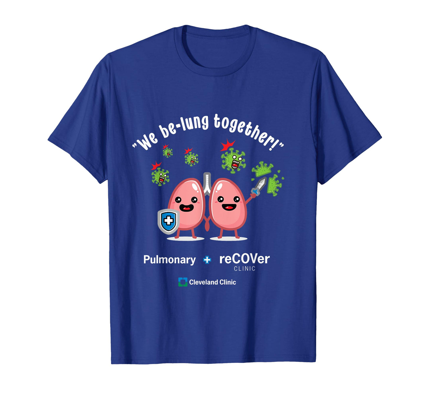Pulmonary and Recover T-shirt Dark Colored T-Shirt