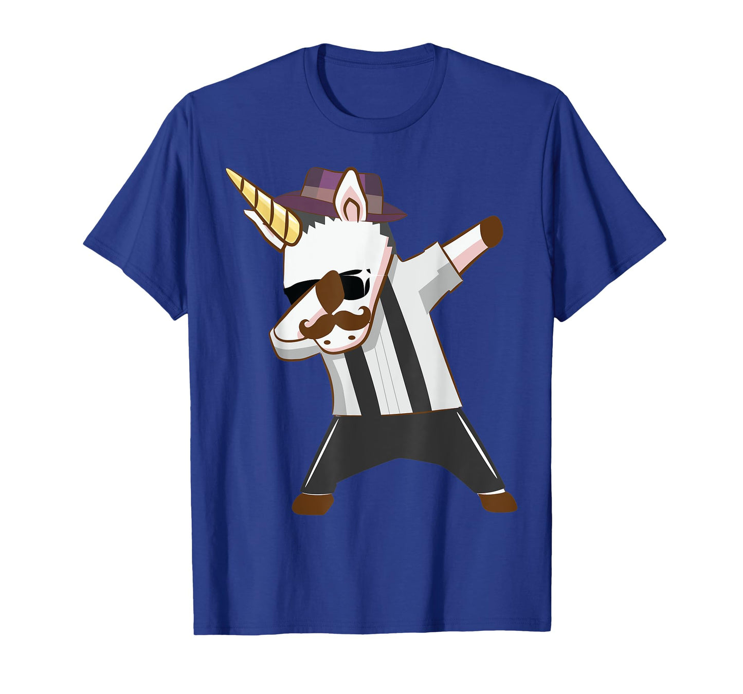 Mens Unicorn Shirt For Men, Funny Mustache Unicorn Dabbing Shirt