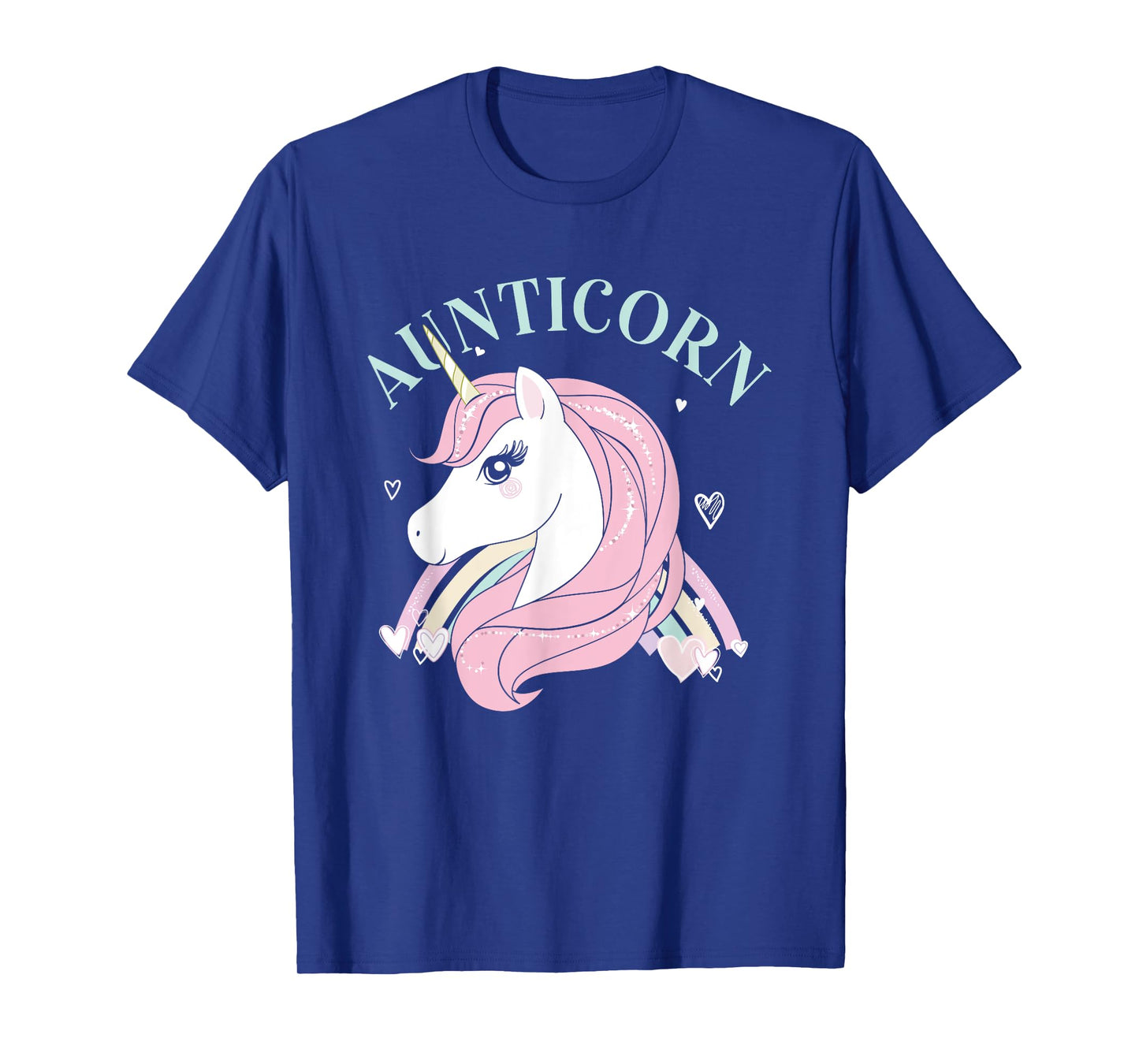 Aunticorn Aunt Unicorn Auntie Niece Nephew Sister Uncle Mom T-Shirt