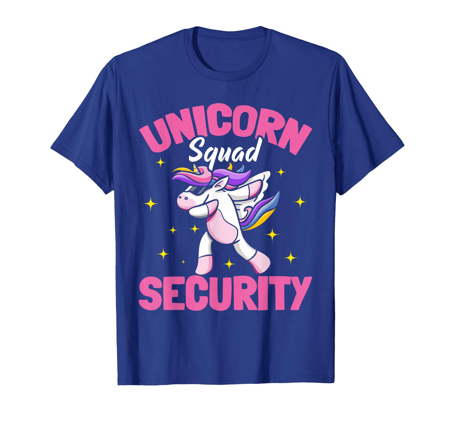 Unicorn Parents Birthday Party Security T-Shirt