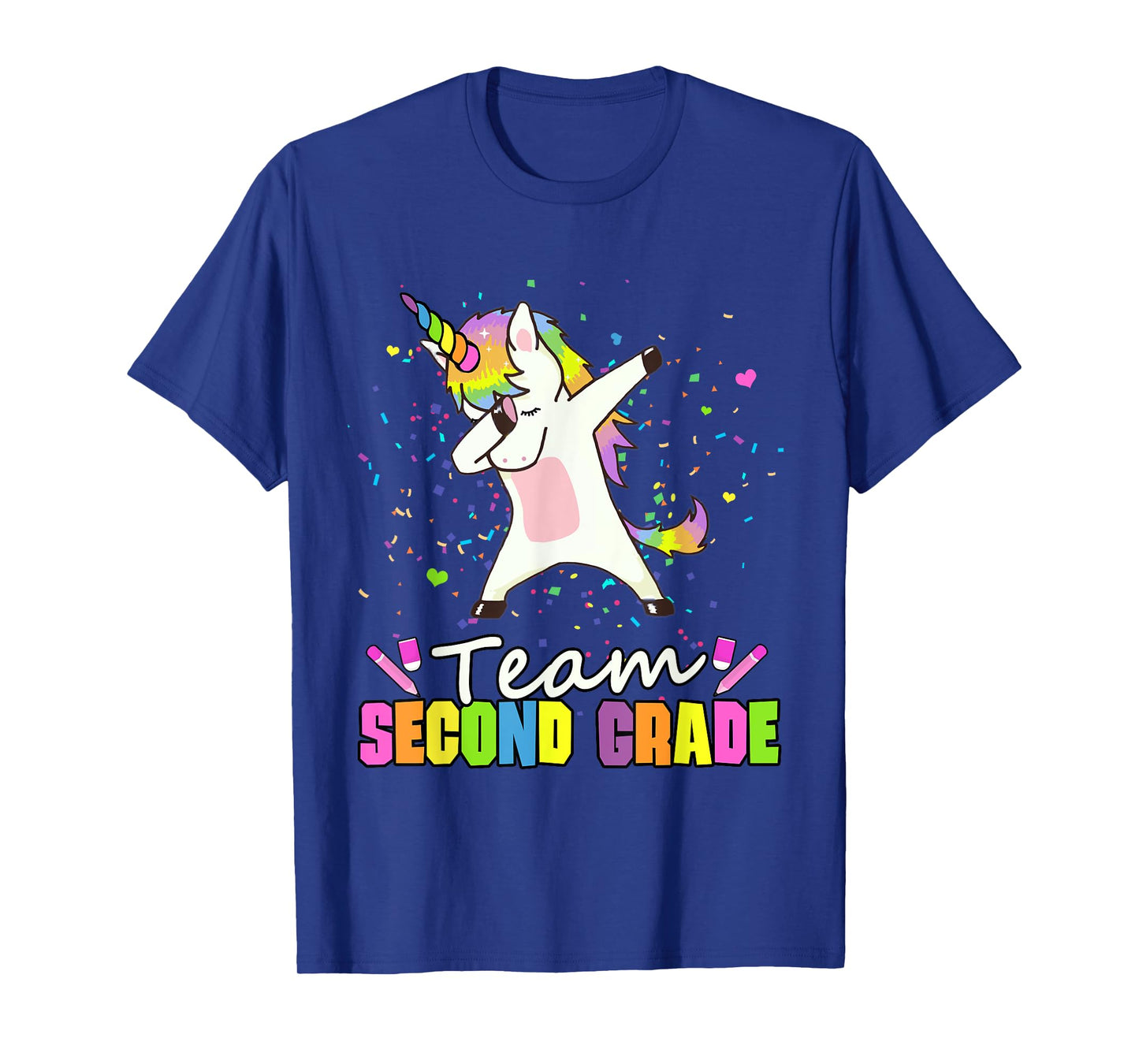 Team Second Grade Unicorn Team 2nd Grade T-Shirt