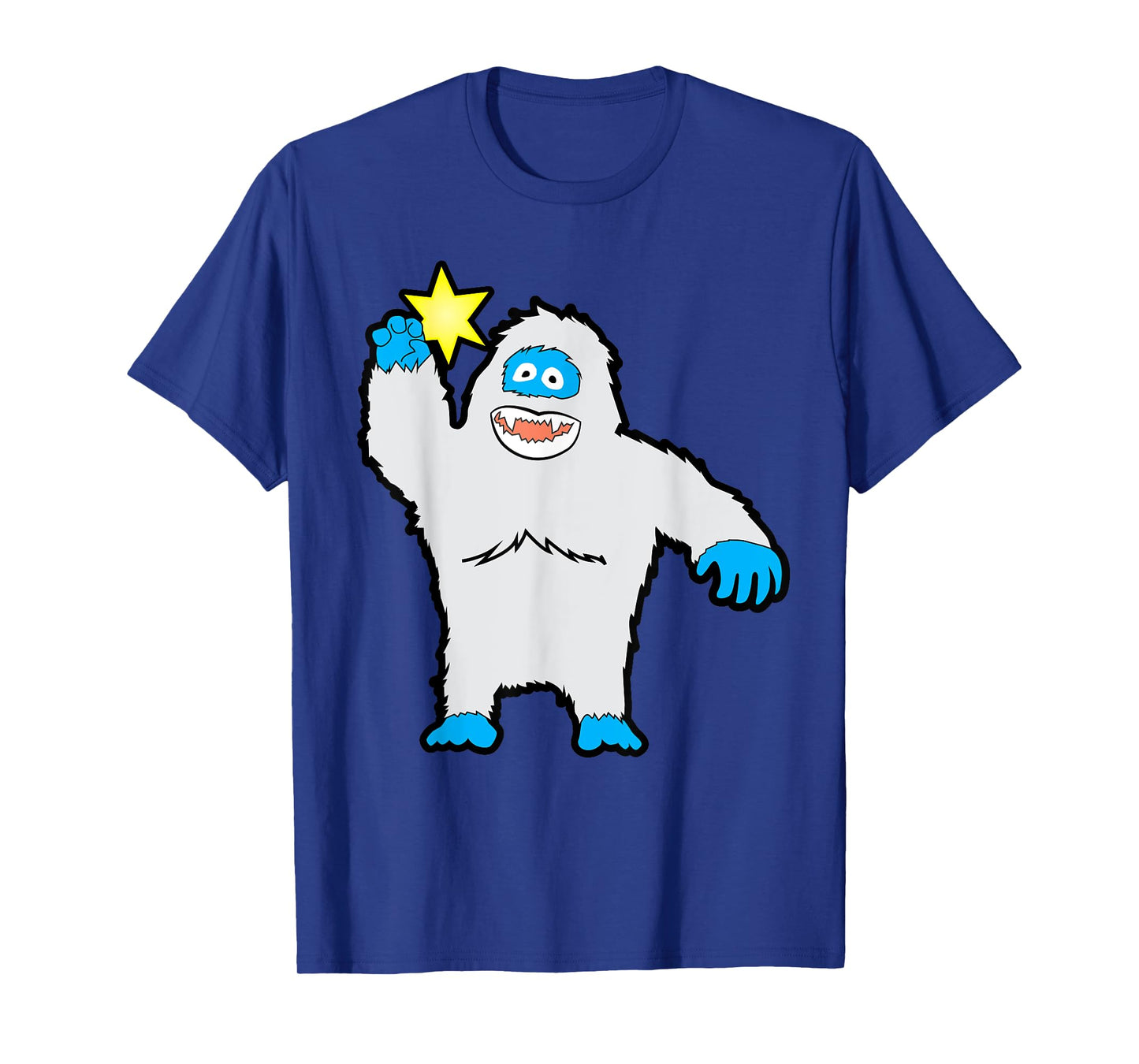 Bigfoot Abominable Snowman Sasquatch Picking a Star T-Shirt