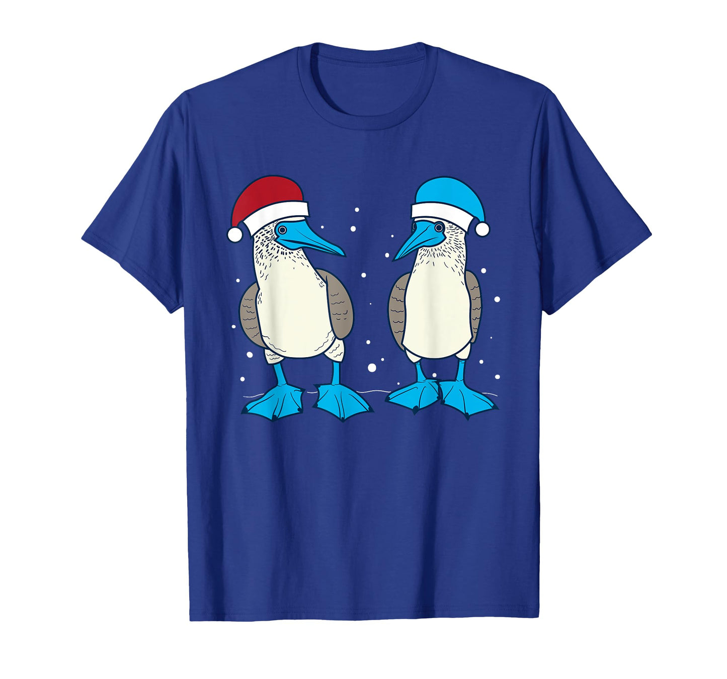 Seabirds Blue Footed Booby Bird Galapagos Islands Christmas T-Shirt