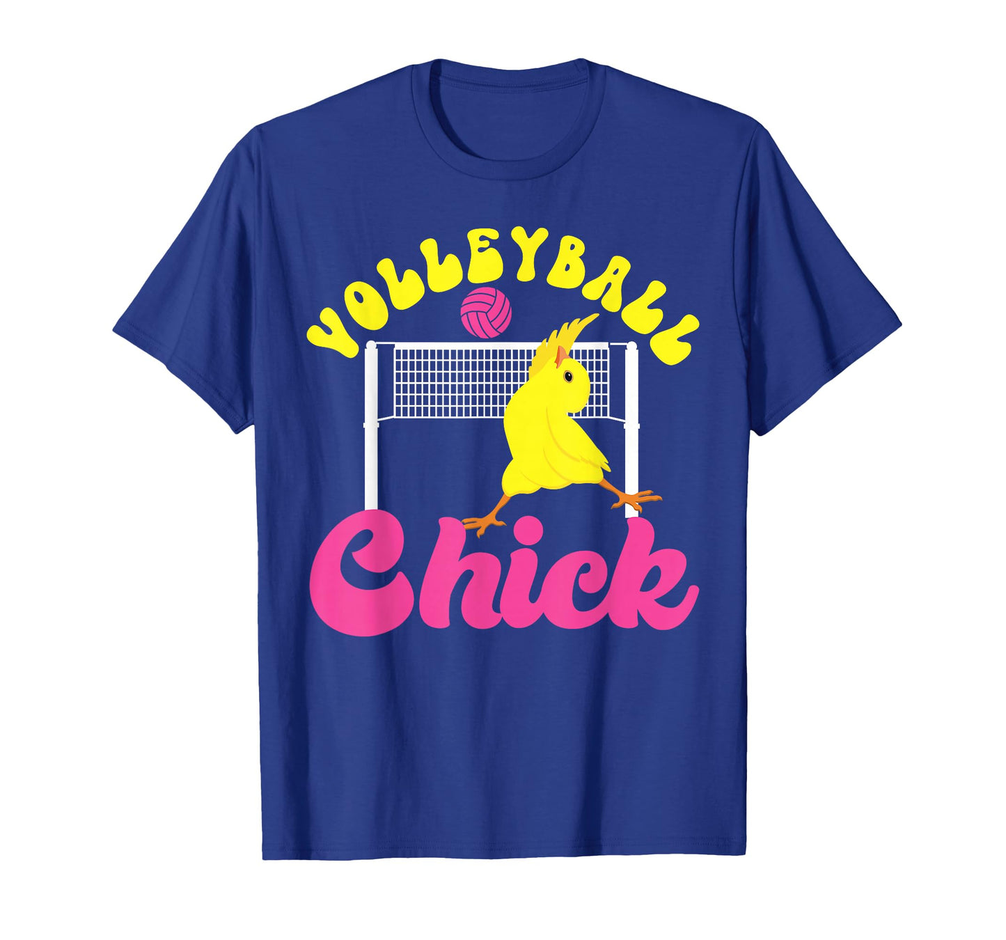 Volleyball Player Team Chicken Volleyball Chick T-Shirt
