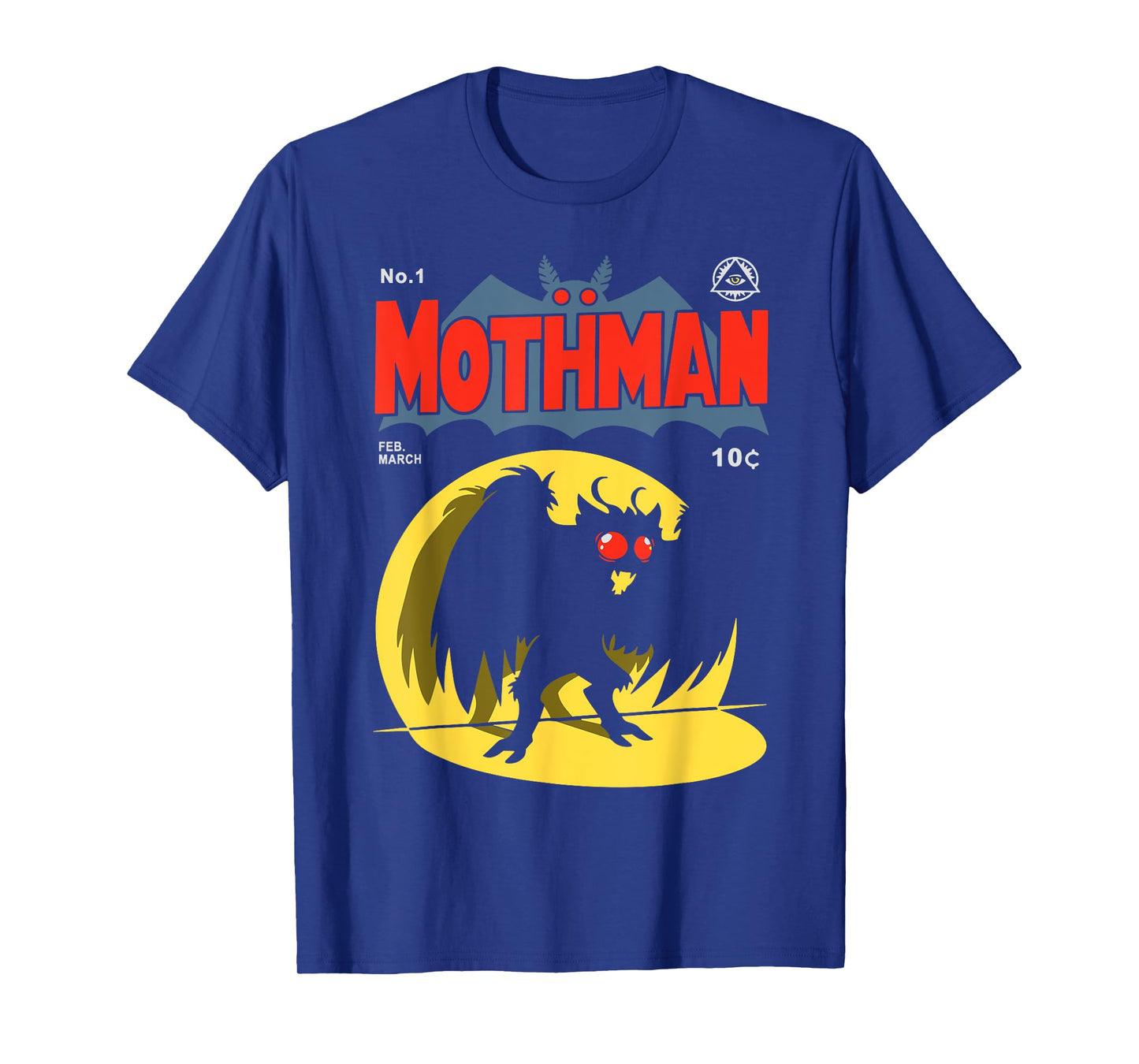 Mothman The legend comic Cryptid Hunter Gift T-Shirt