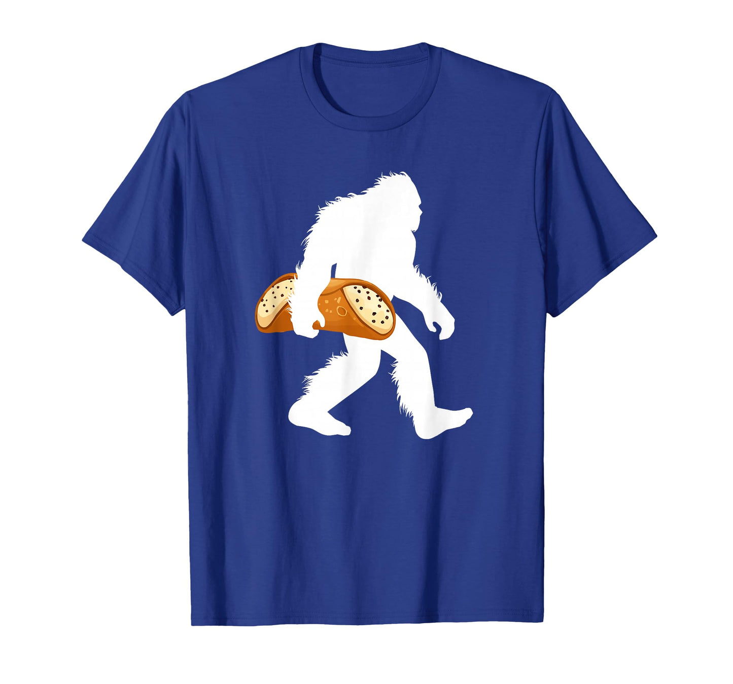 Cannoli Bigfoot Carrying Cannolo Sasquatch T-Shirt