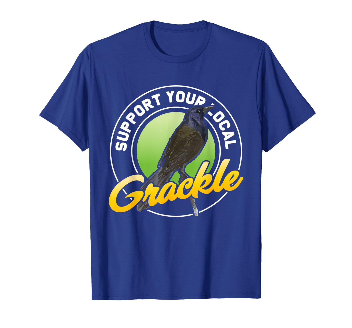 Quiscalus Grackle Bird Kawaii Bird Lover T-Shirt
