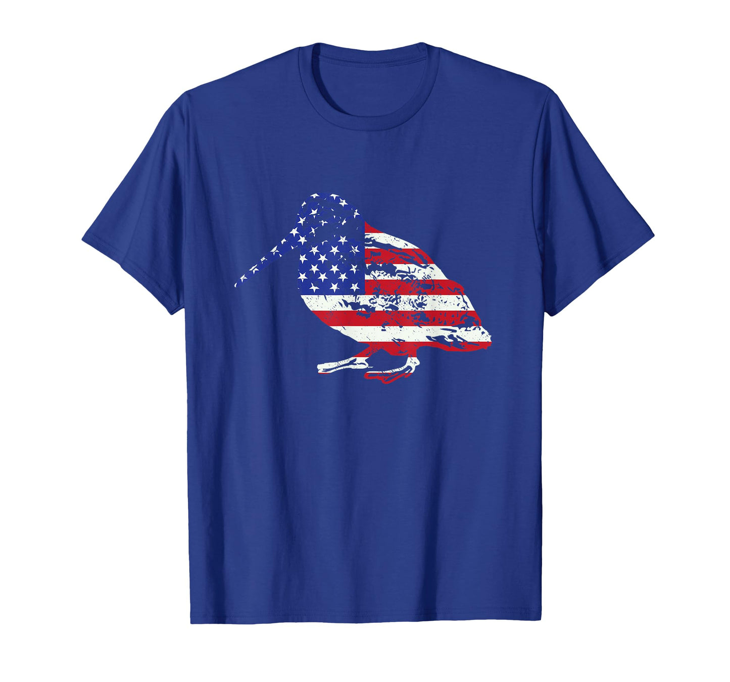 American Flag Woodcock Hunter Timberdoodle Bogsucker Gifts T-Shirt