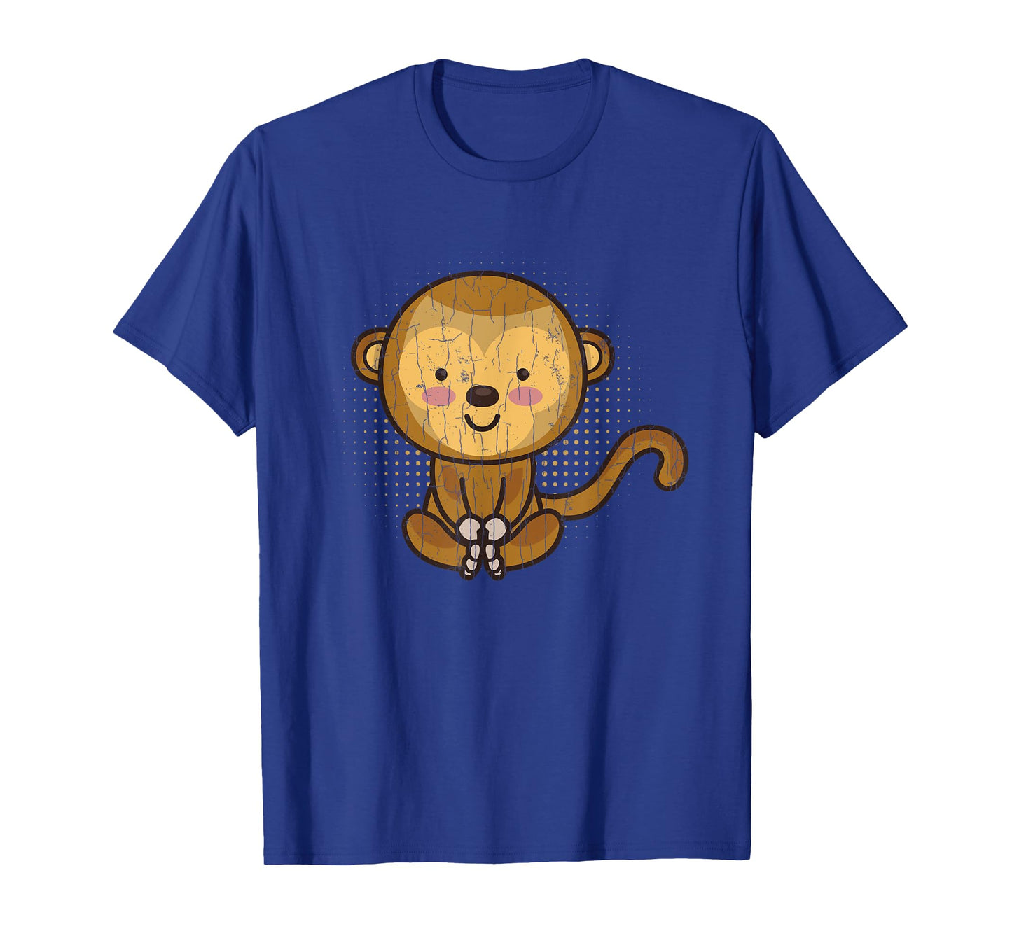 Cute Monkey Funny Monkeys Animal Lover Graphic T-Shirt