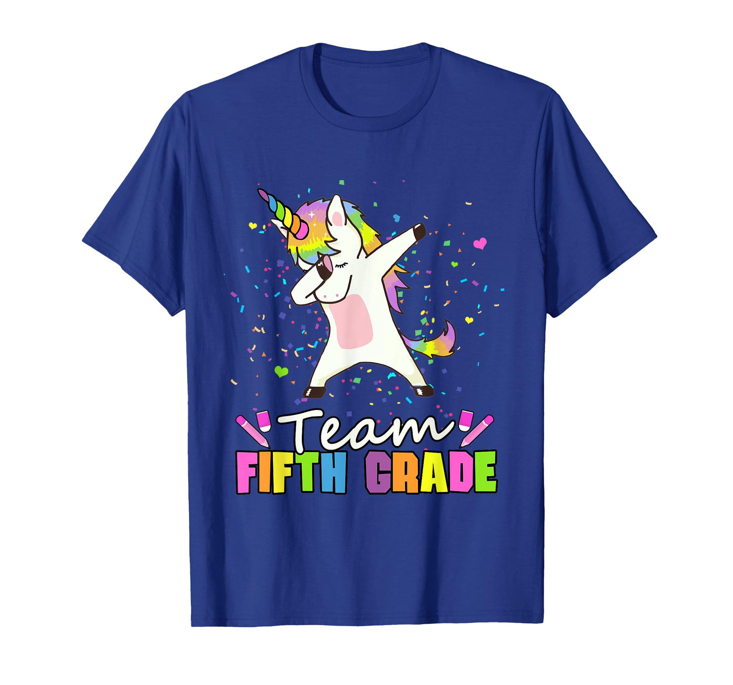 Unicorn Team 5th Grade - Fifth Grade Squad T-Shirt