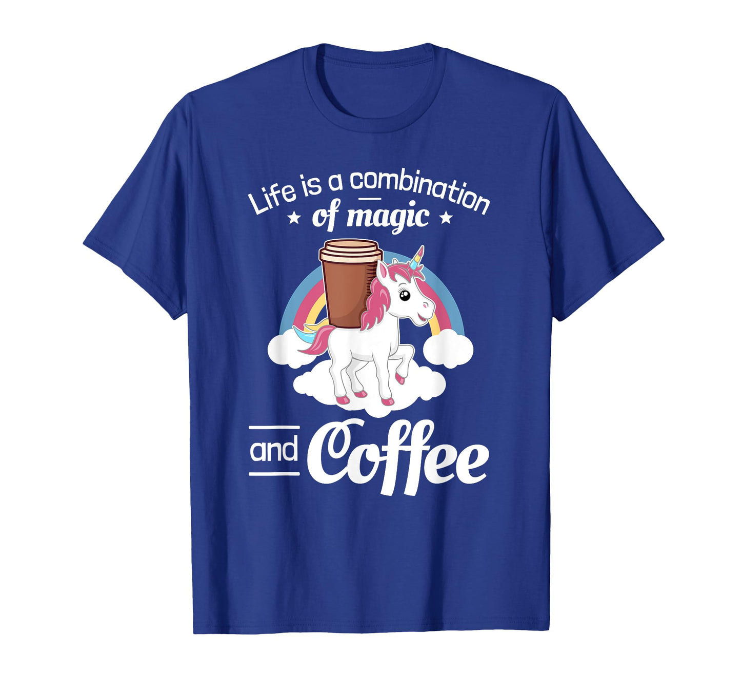Coffee Unicorn Magic T-Shirt