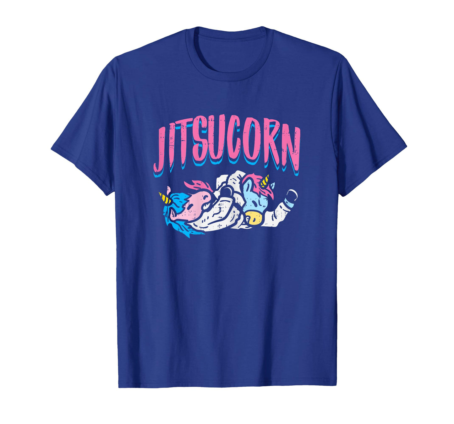 Jitsucorn Jiu Jitsu Unicorn Funny Grappling Martial Art Gift T-Shirt