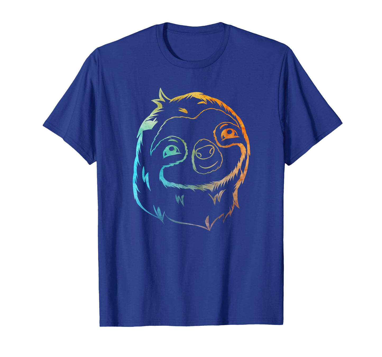 Sloth Art Funny Animal Arboreal Lover Outfit Men Women Kids T-Shirt