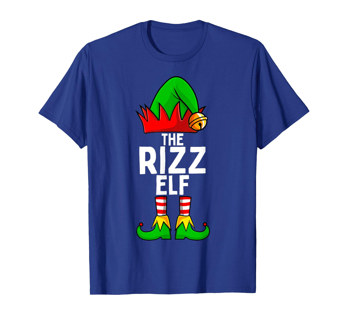 Rizz Elf Matching Family Christmas Funny Silly Teen Boys T-Shirt