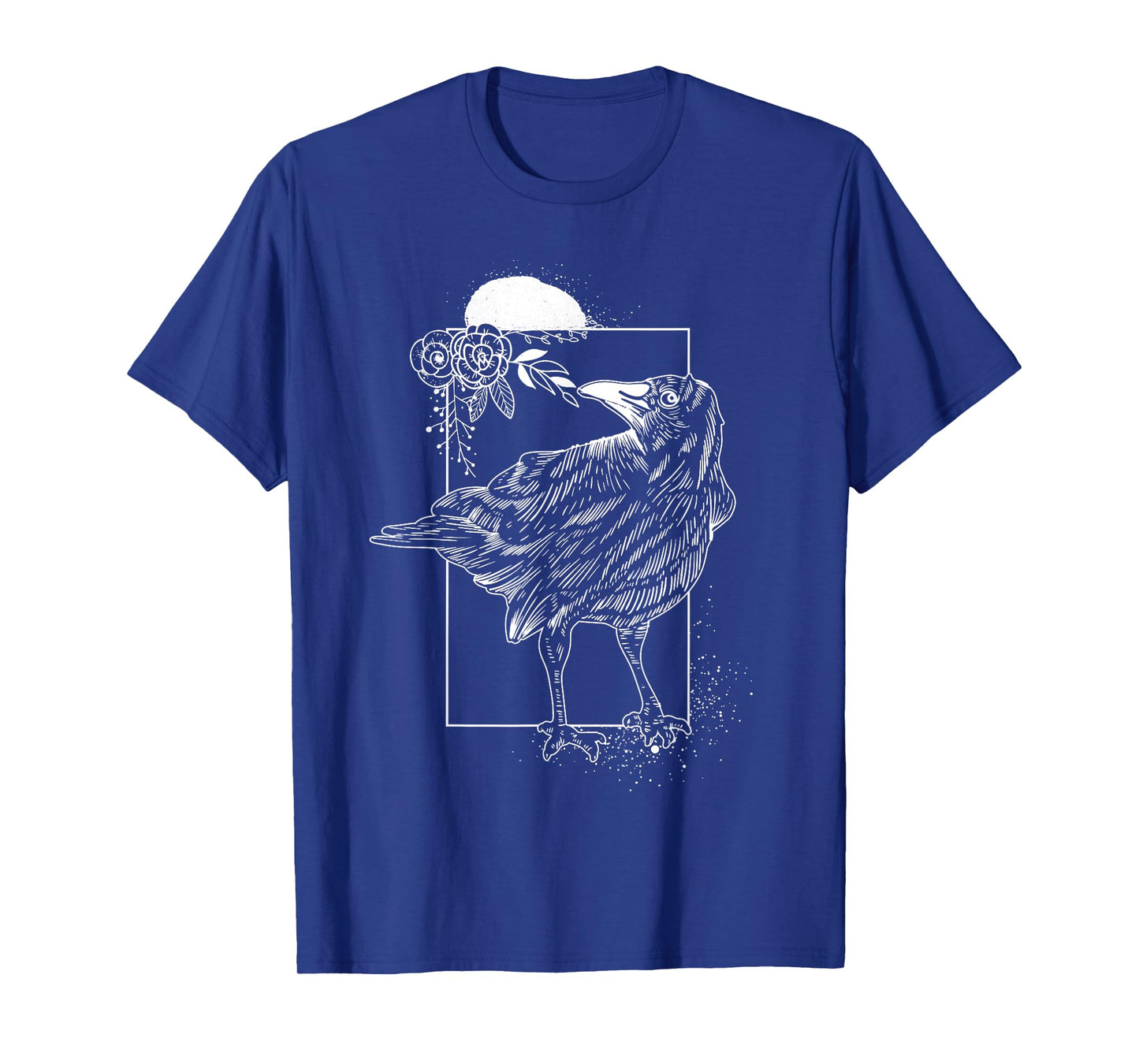 Raven Halloween Night Gift Idea Birds Crow T-Shirt