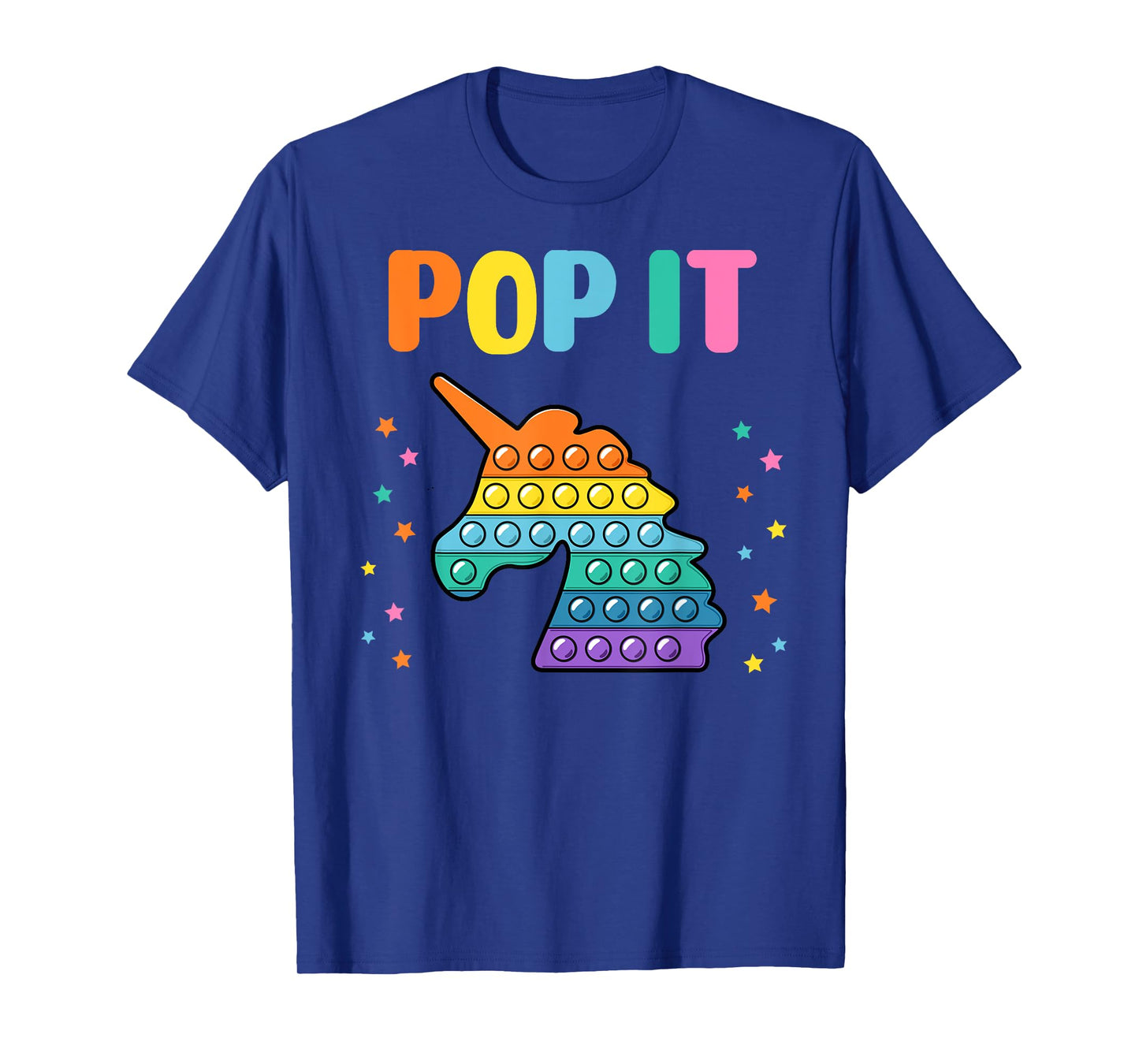 Pop It for toddler kids child - Pop It Unicorn Rainbow T-Shirt