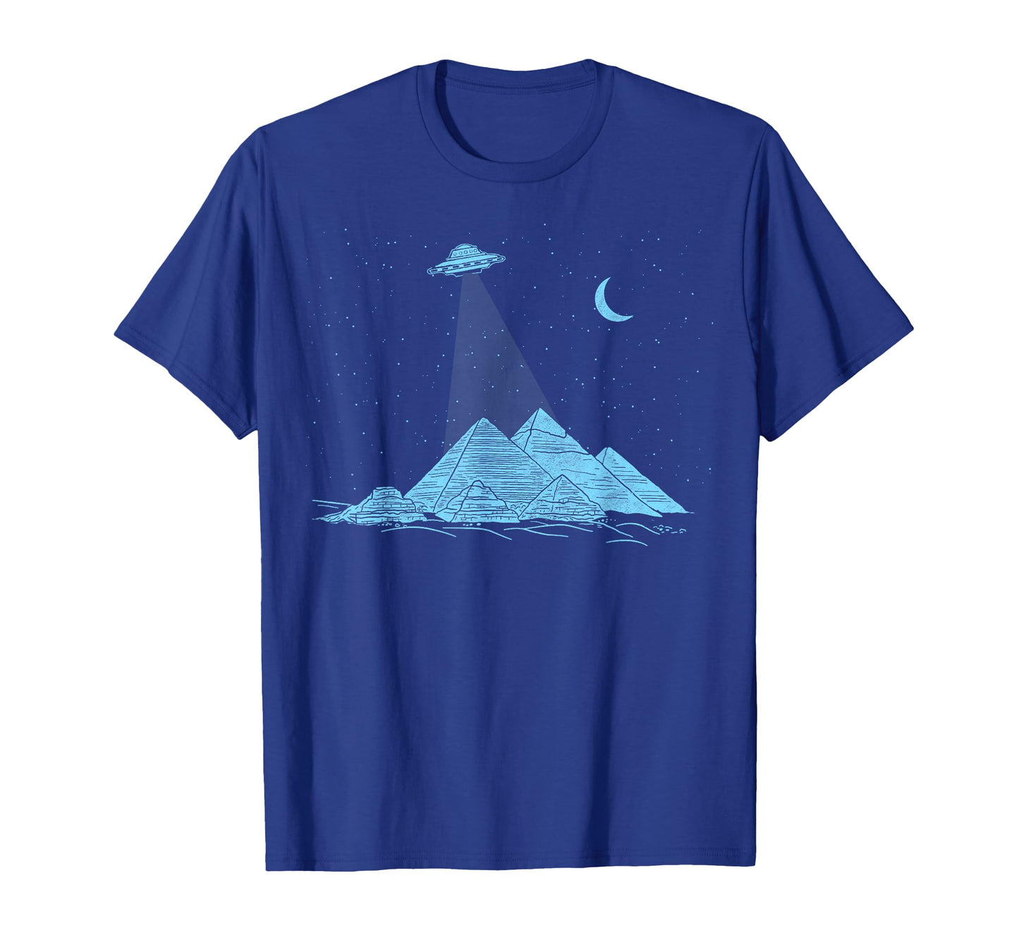 UFO Pyramid Abduction! - BELIEVE T-Shirt