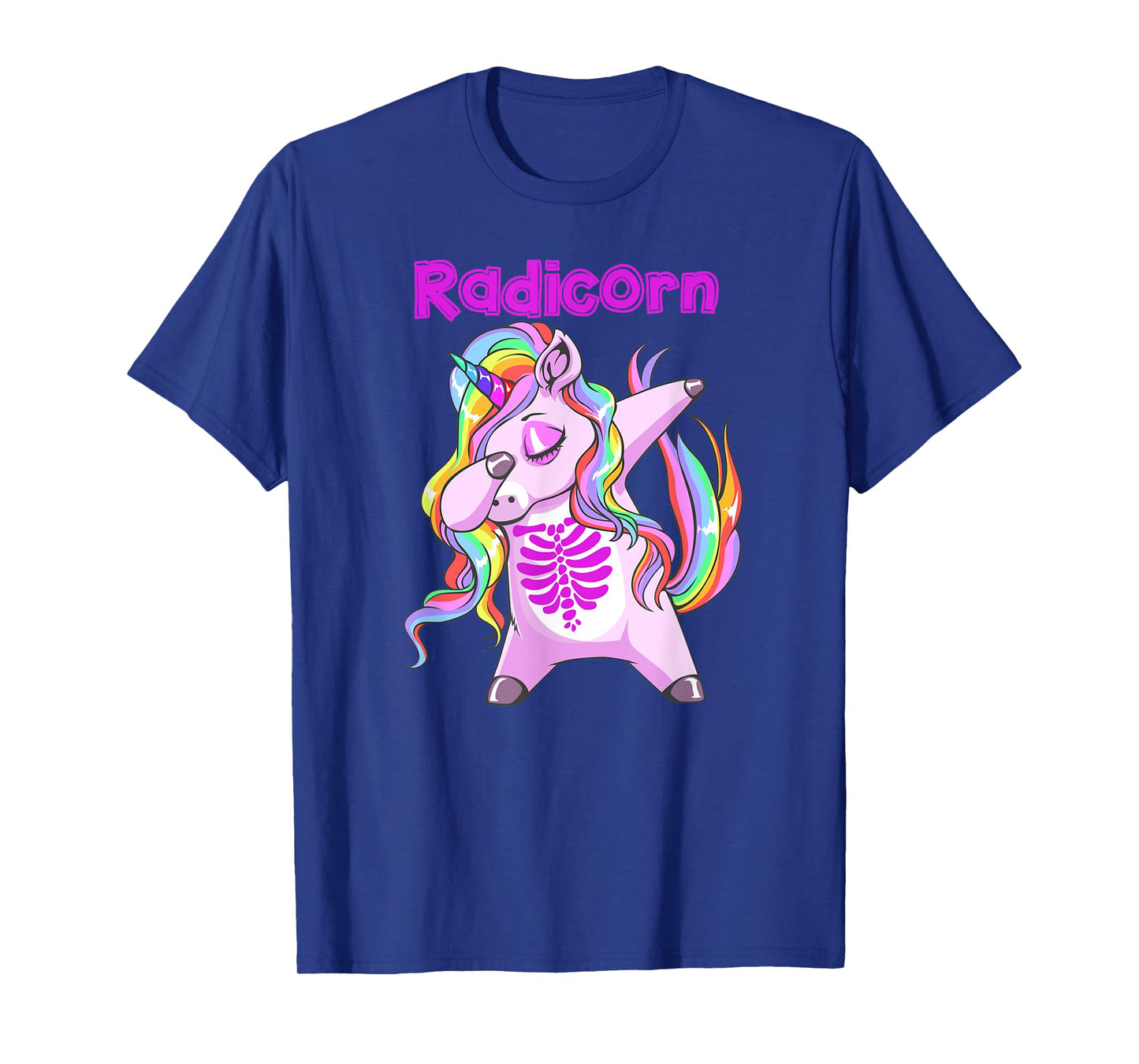 Rad Radiology Tech Dabbing Unicorn Dancing X-Ray Gift T-Shirt