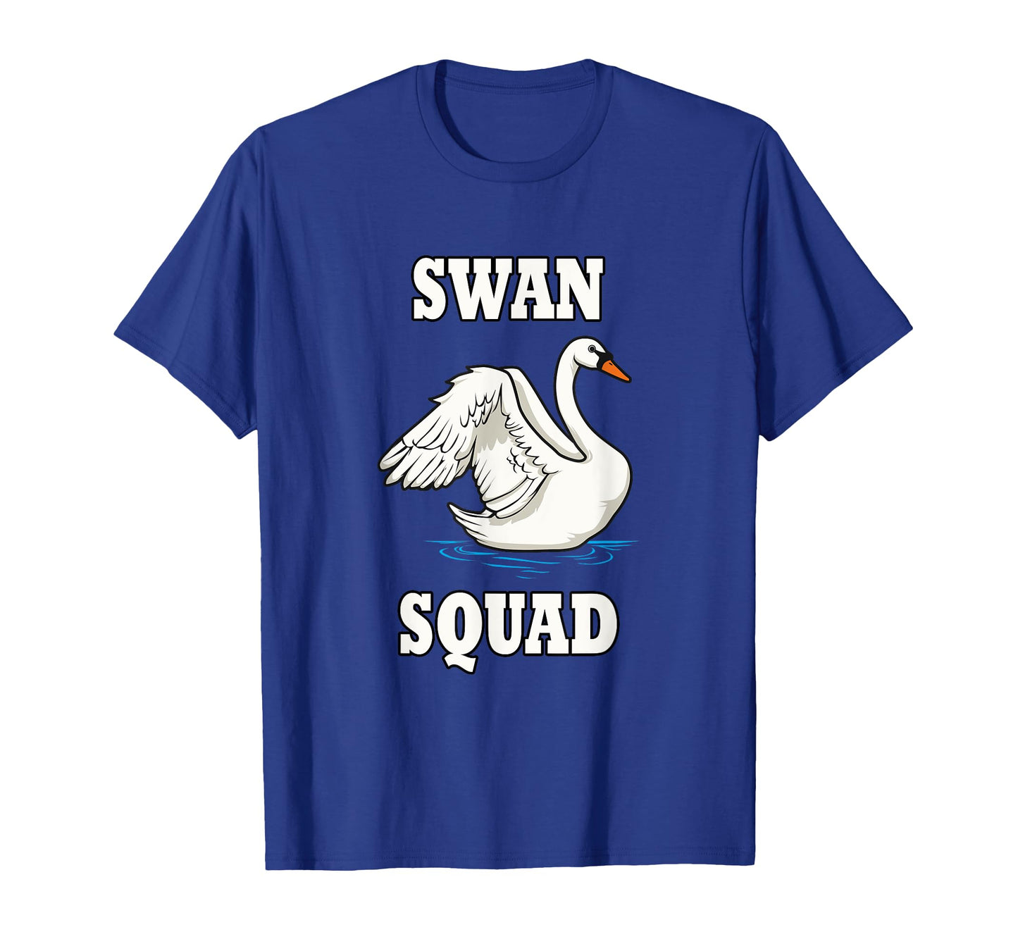 Swan Wildlife Animals Ironic Angry Swans T-Shirt