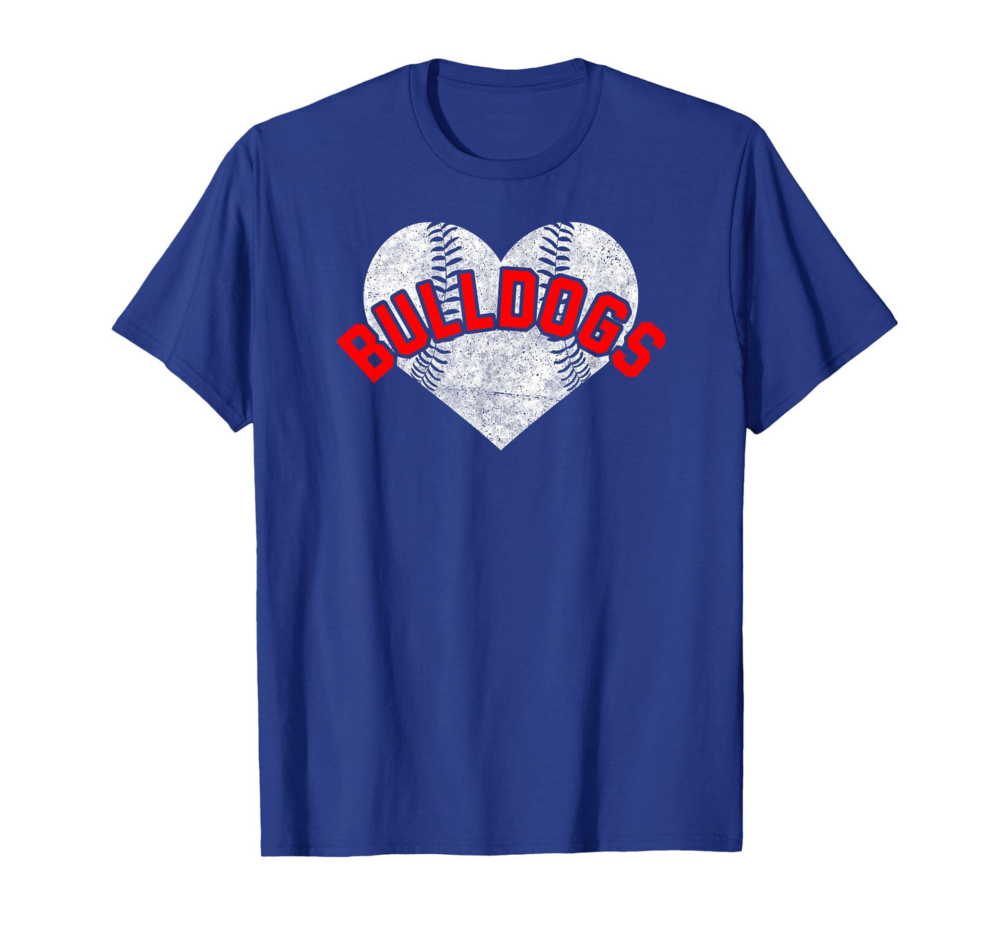 Bulldogs Baseball Softball High School Team Mascot Mom T-Shirt