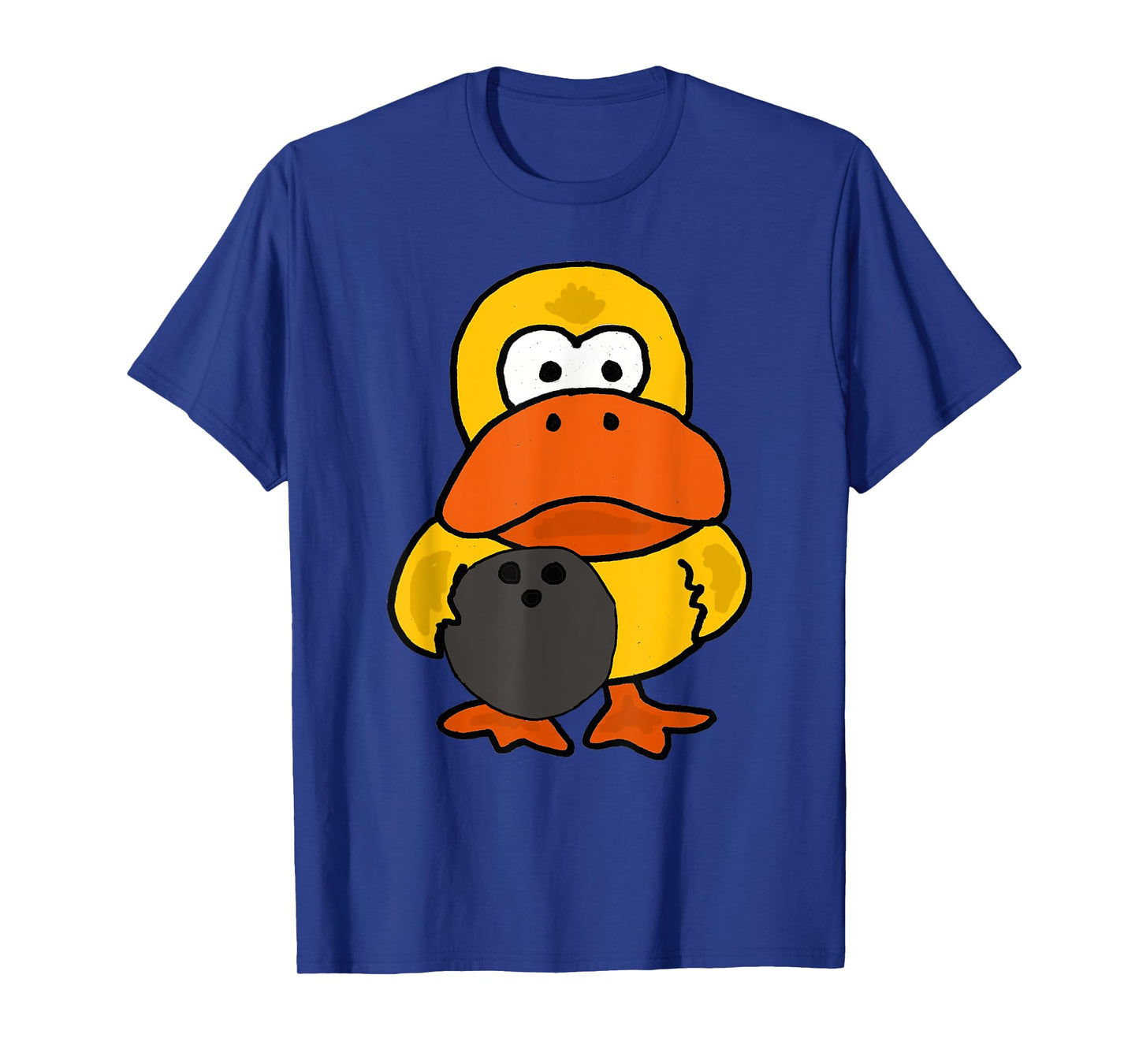 SmileteesSports Funny Duck Bowling Cartoon T-shirt T-Shirt