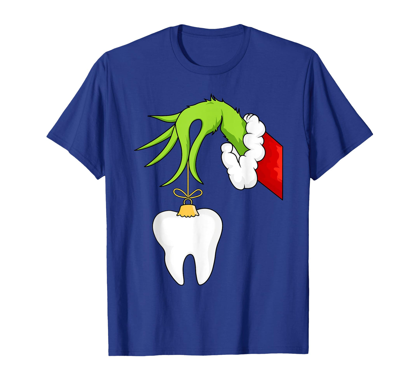 Christmas Tooth Dentist Dental Assistant Teeth Xmas Pajamas T-Shirt