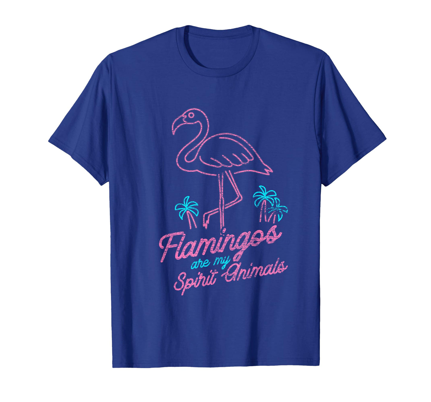 Flamingos Are My Spirit Animals Flamingo T-Shirt