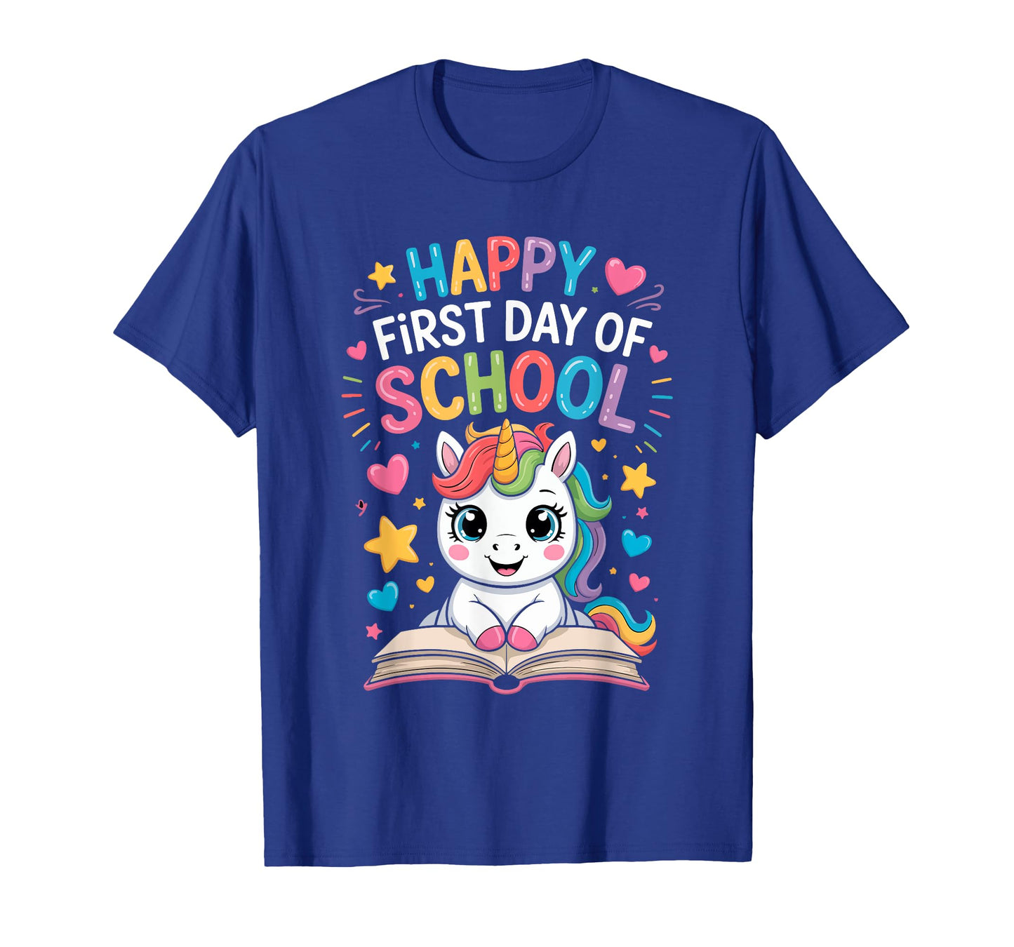Happy First Day of School Unicorn T-Shirt