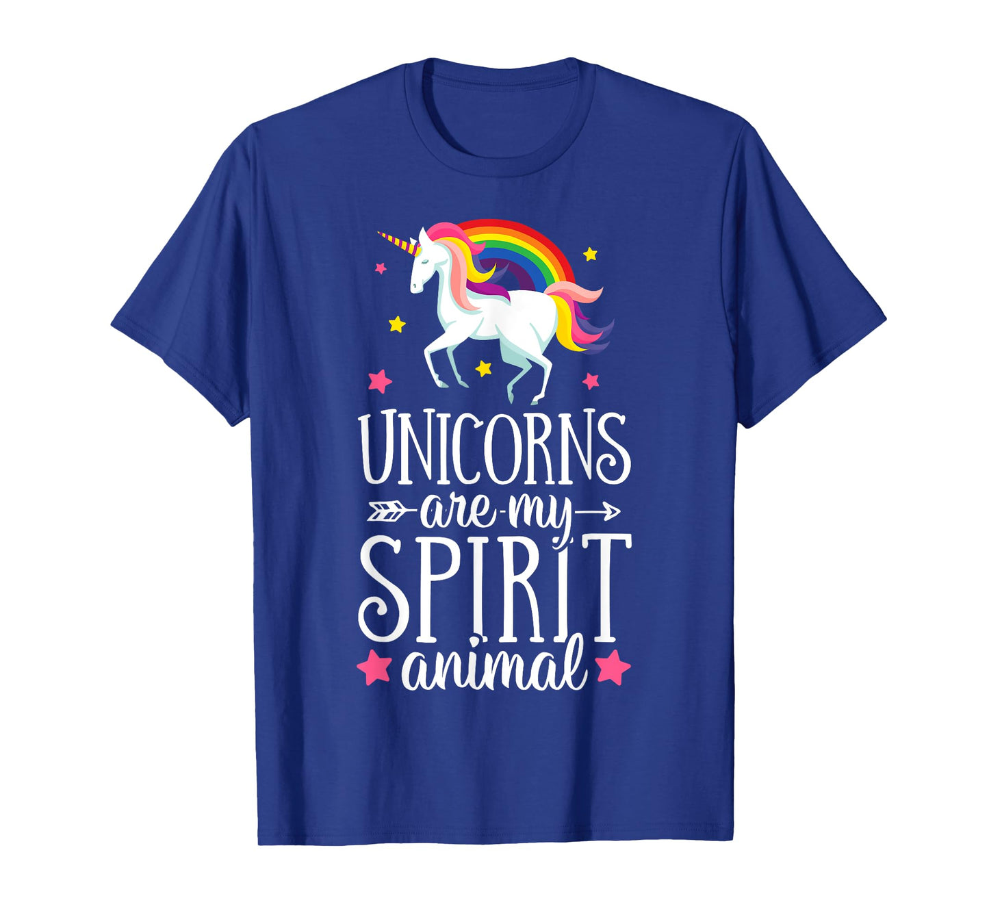 Unicorns Are My Spirit Animal T shirt Unicorn Girls Women T-Shirt