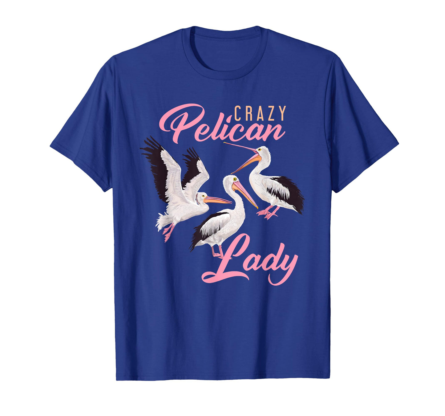 Pelican Lady Ornithologist Women Gift Pelican T-Shirt