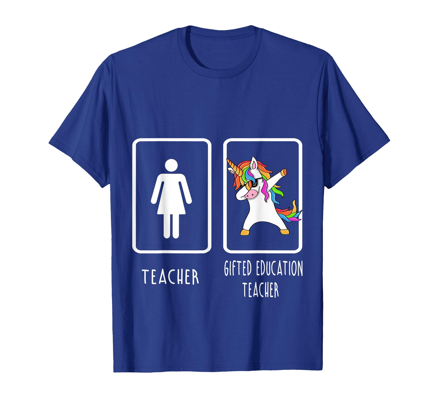 GIFTED EDUCATION TEACHER Unicorn Shirt Men Women Kids T-Shirt