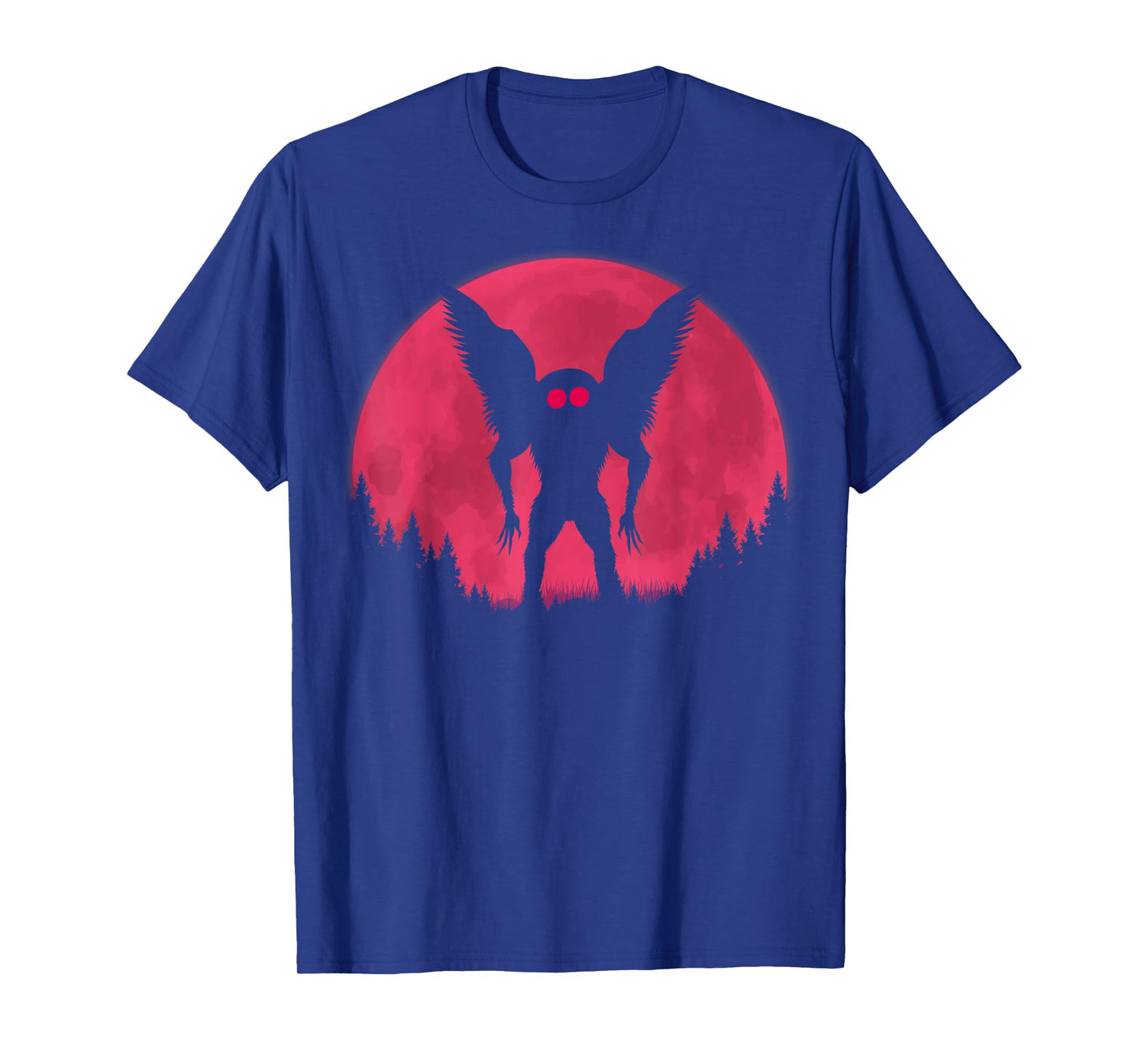 Mothman Moon! Funny Cryptid For Men Women Kids! Moth man T-Shirt