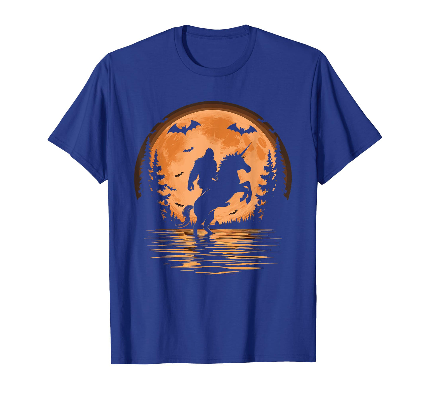 Bigfoot Riding Unicorn T-Shirt