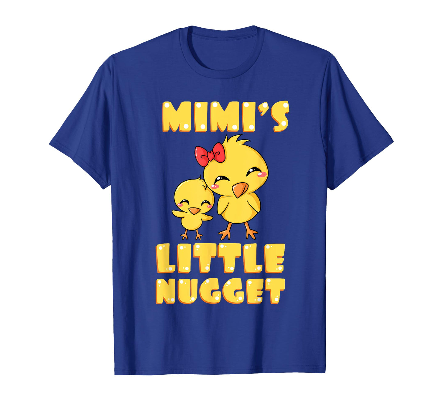Mimi's Little Nugget Chicken Lover Grandma Mother's Day T-Shirt