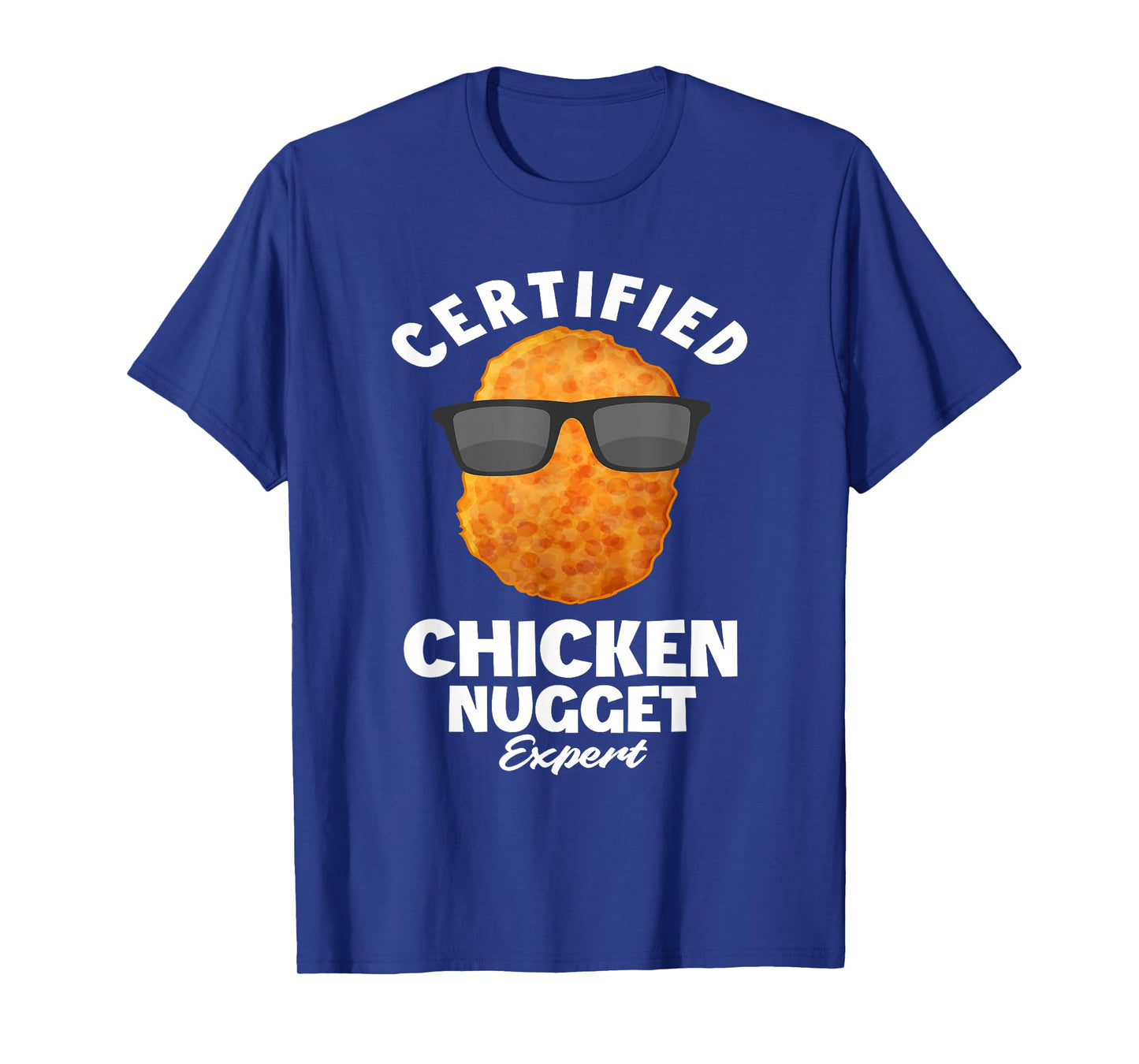 Funny Chicken Nuggets Gift Idea Sayings Gifts - Certified Chicken Nugget Expert - Kids Chicken Nugget T-Shirt - Black - Small - Short Sleeve - Classic Fit - Cotton, Polyester