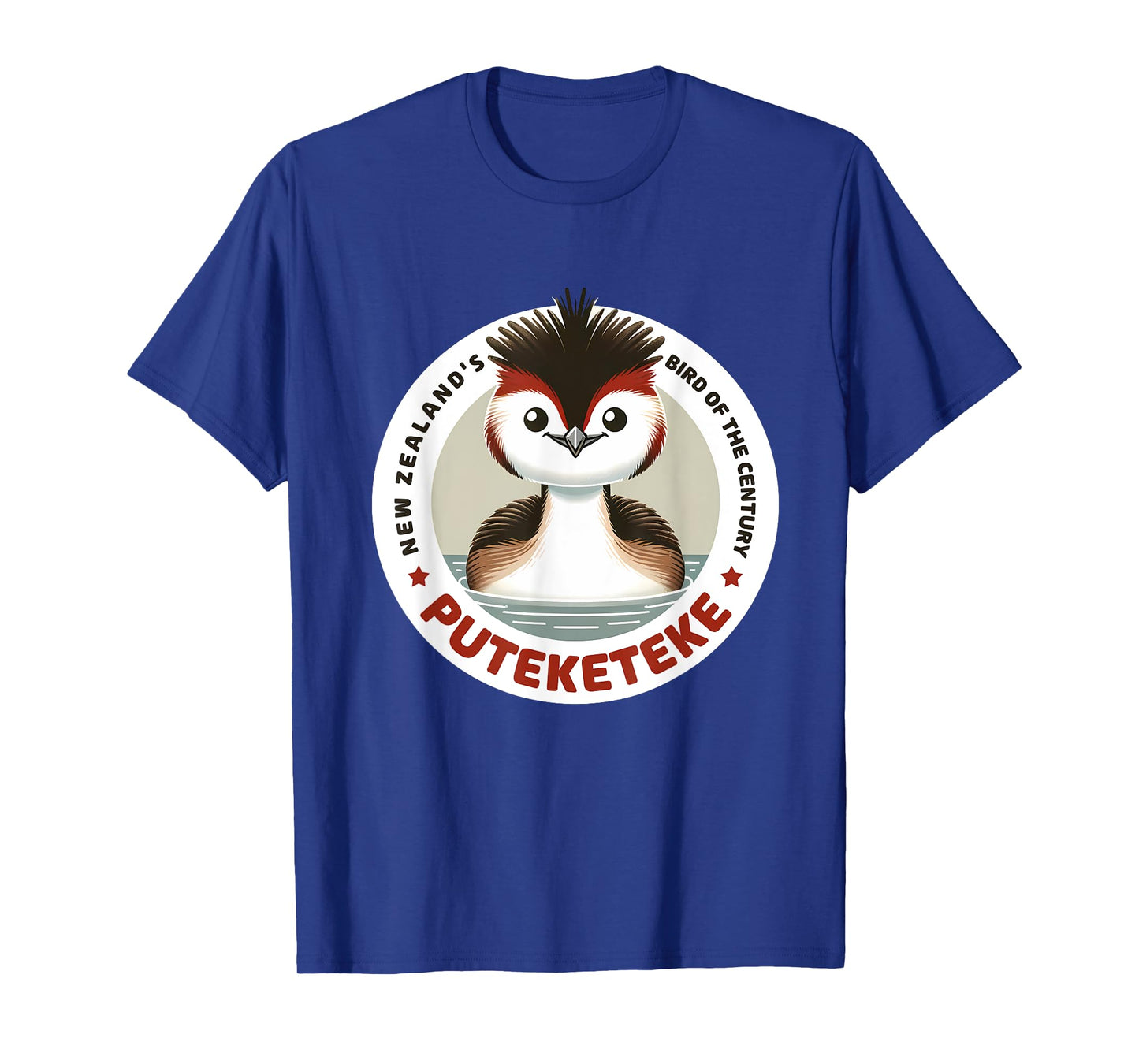 Puteketeke Bird New Zealand's Bird of the Century T-Shirt