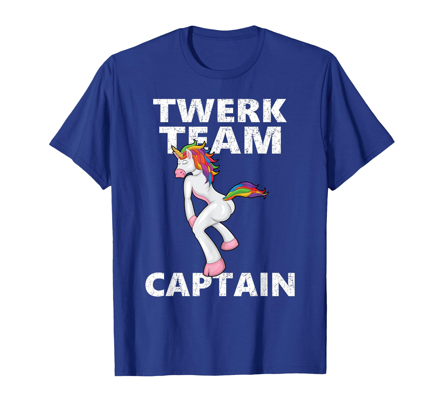 Twerk Team Captain Shirt, Funny Unicorn T-Shirt