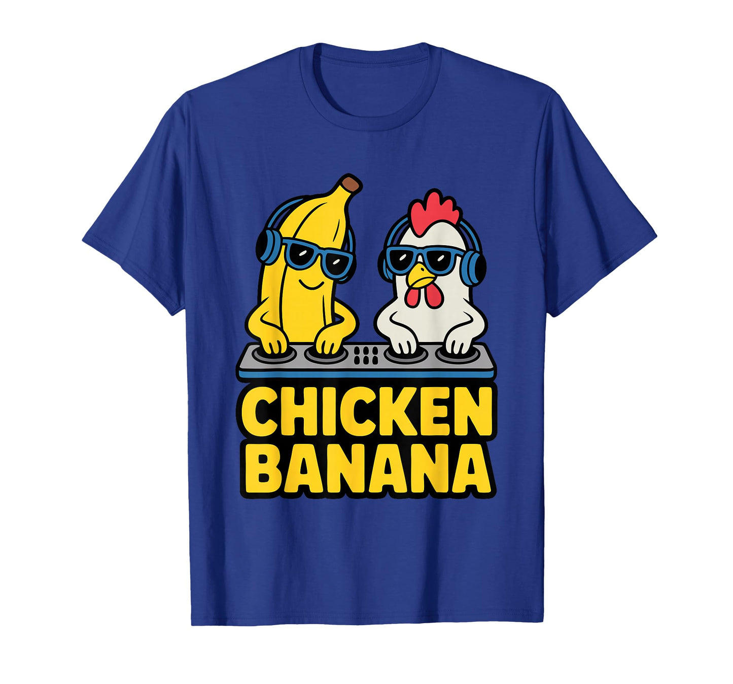 Funny Chicken Banana T-Shirt