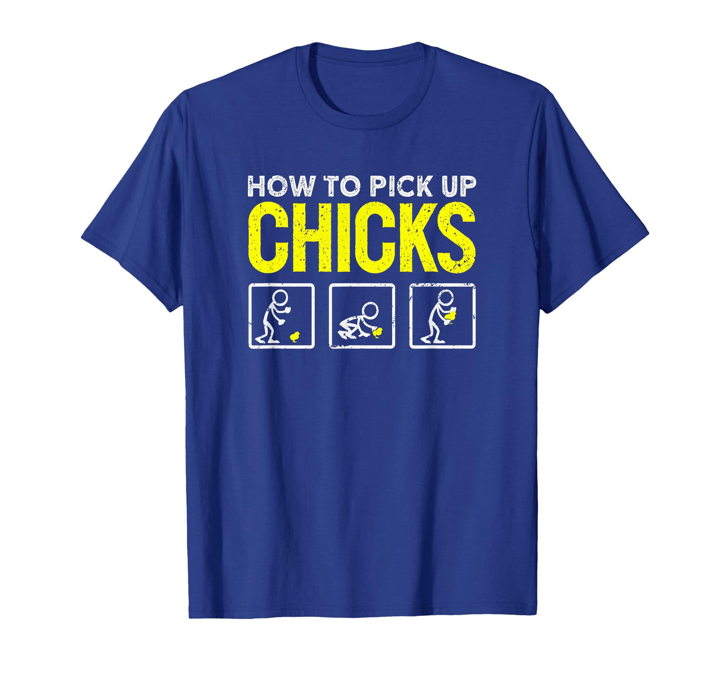 How To Pick Up Chicks Funny Kids Mens Easter T-Shirt