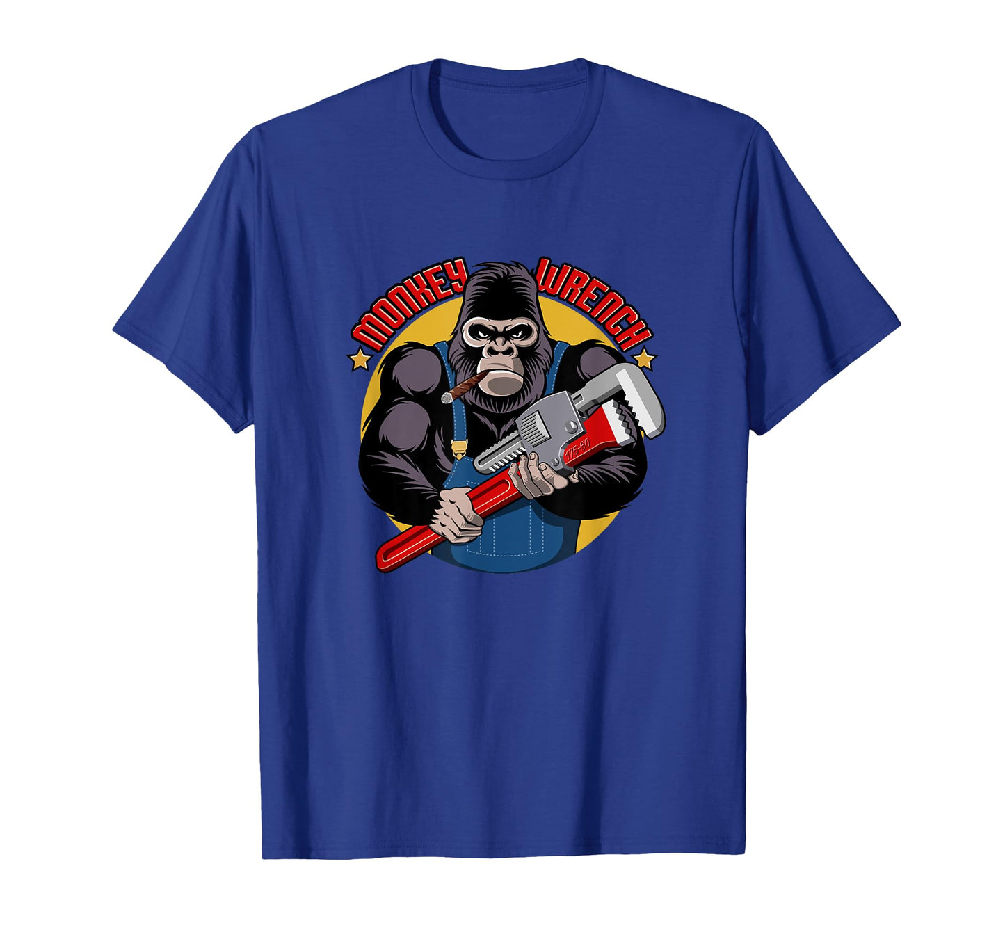 Monkey Wrench Mechanic Grease Monkey Car Repair Technician T-Shirt