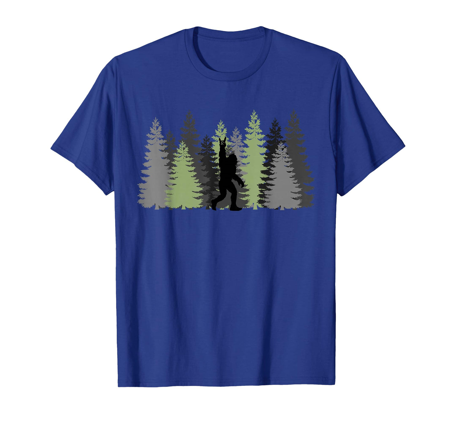 Bigfoot In The Forest Funny Sasquatch Bigfoot T-Shirt