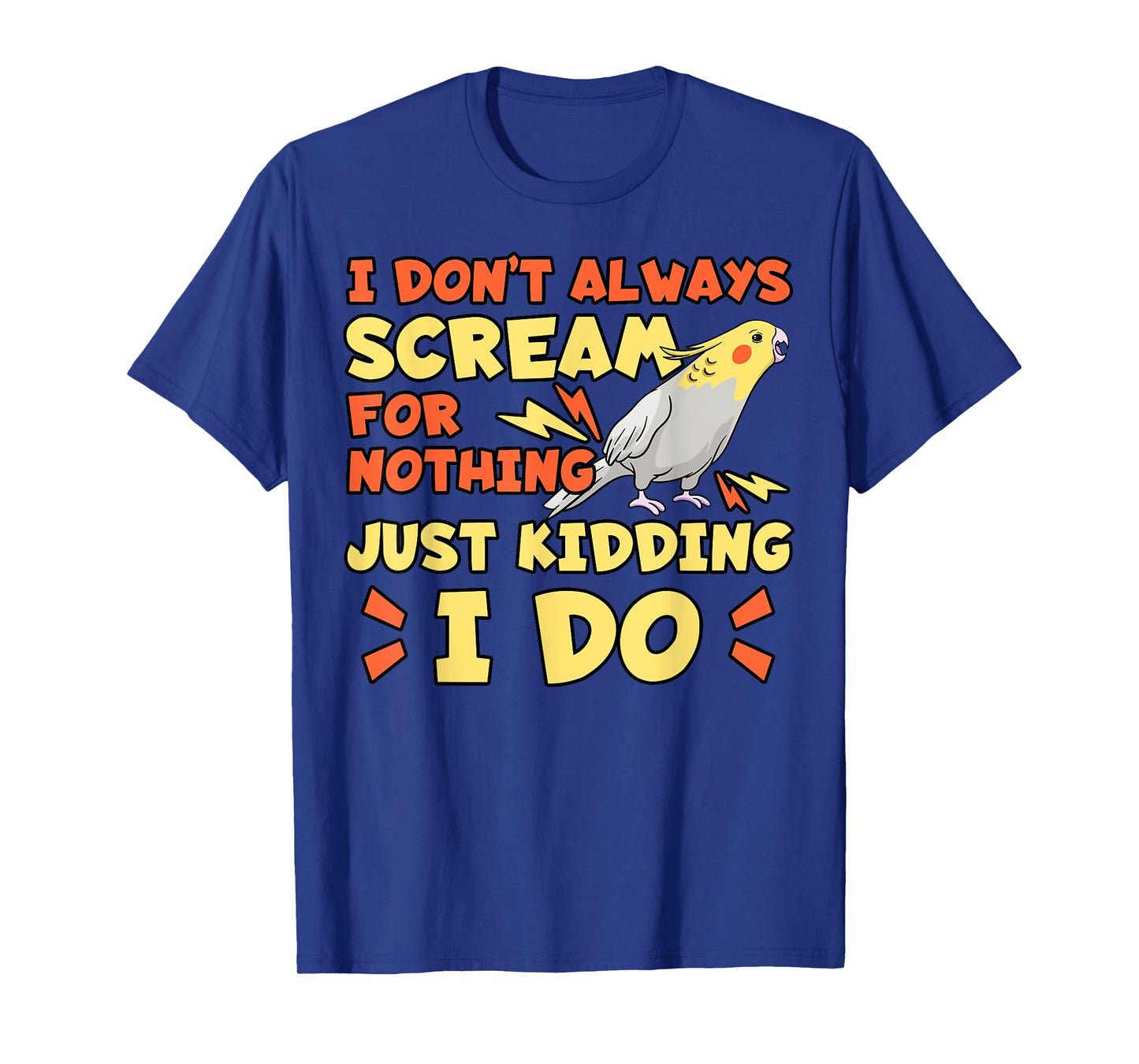 Cockatiel Cockatoo Lutino Weiro Bird Parrot Quarrion Tiel T-Shirt