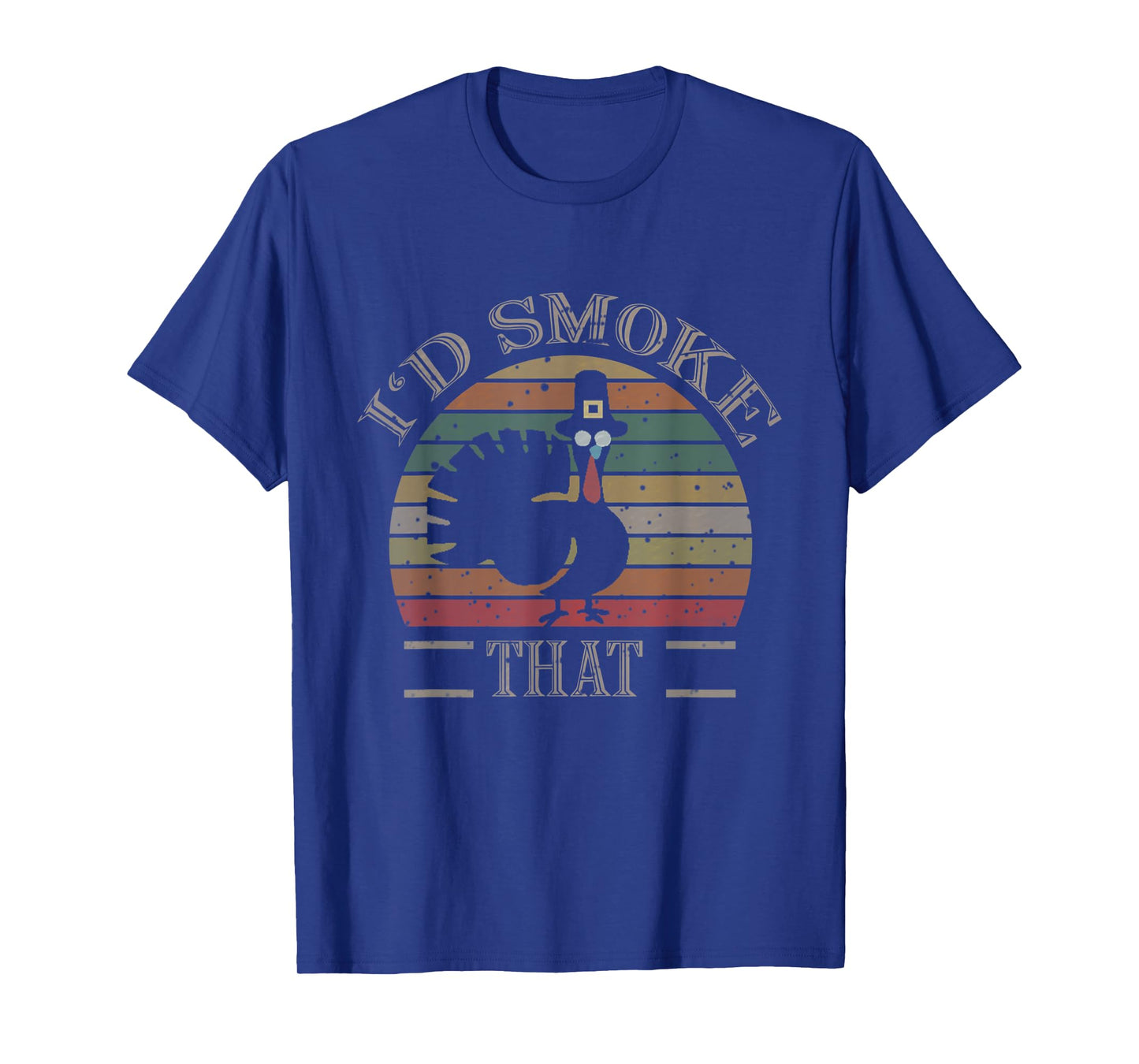 Funny Vintage Thanksgiving / I'd Smoke That Gift T-Shirt
