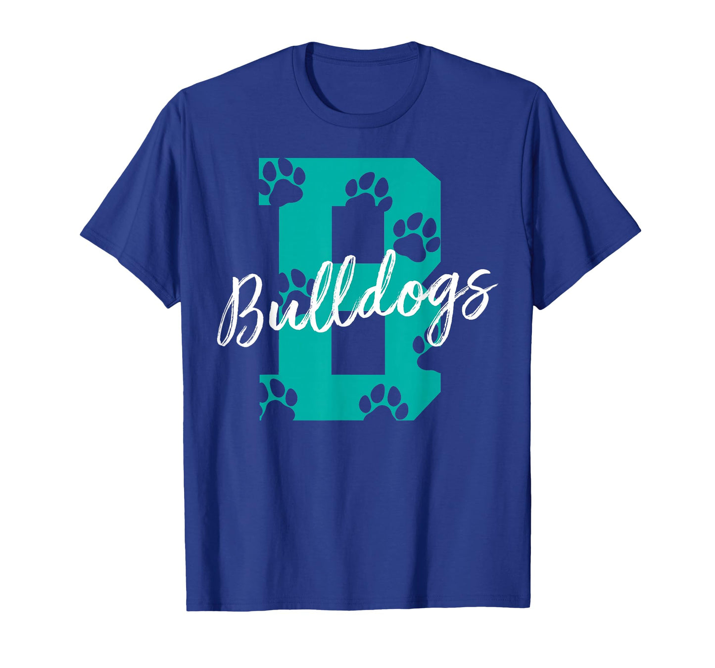 Bulldogs with Foodprints - Bulldog T-Shirt