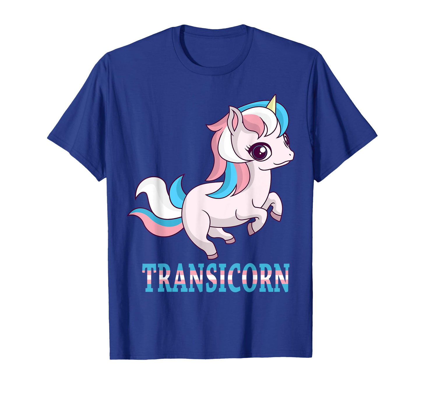 Transicorn Transgender Unicorn LGBTQ Pride Month T-Shirt