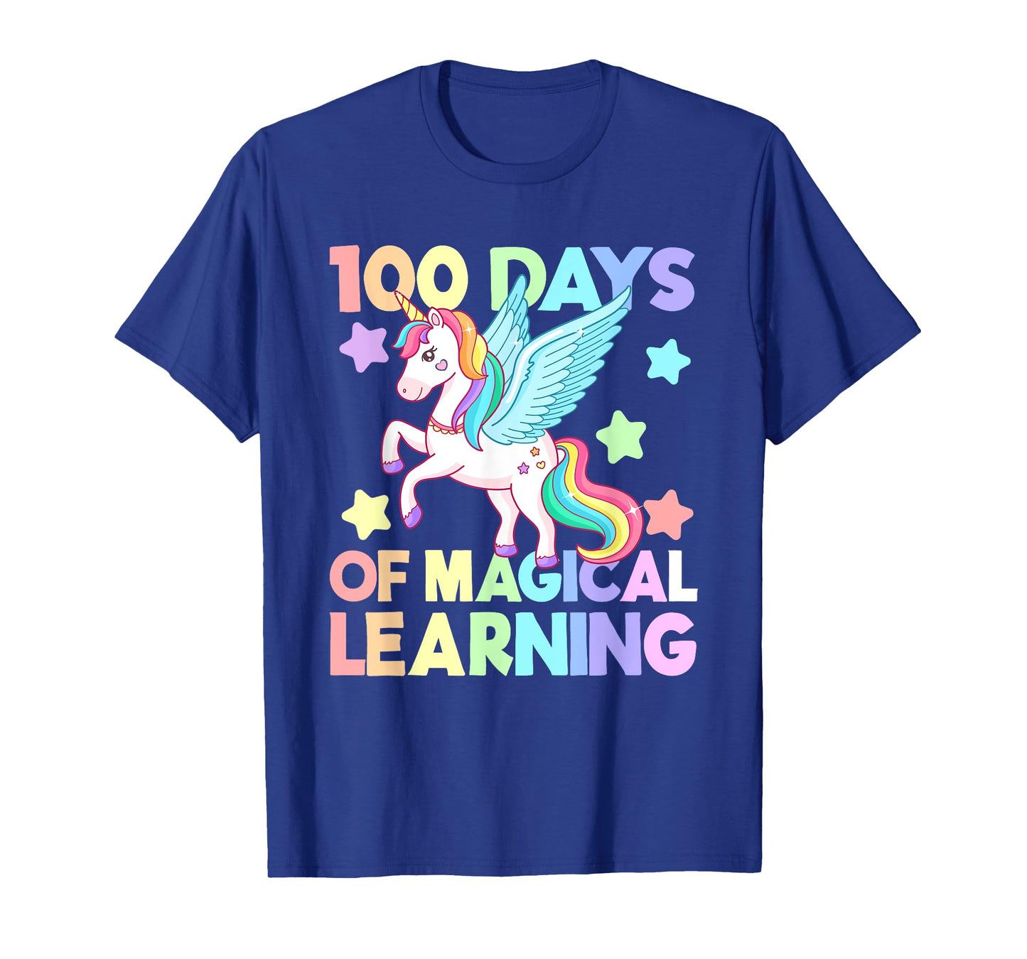 100 Days Of Magical Learning , 100 Days Of School Unicorn T-Shirt